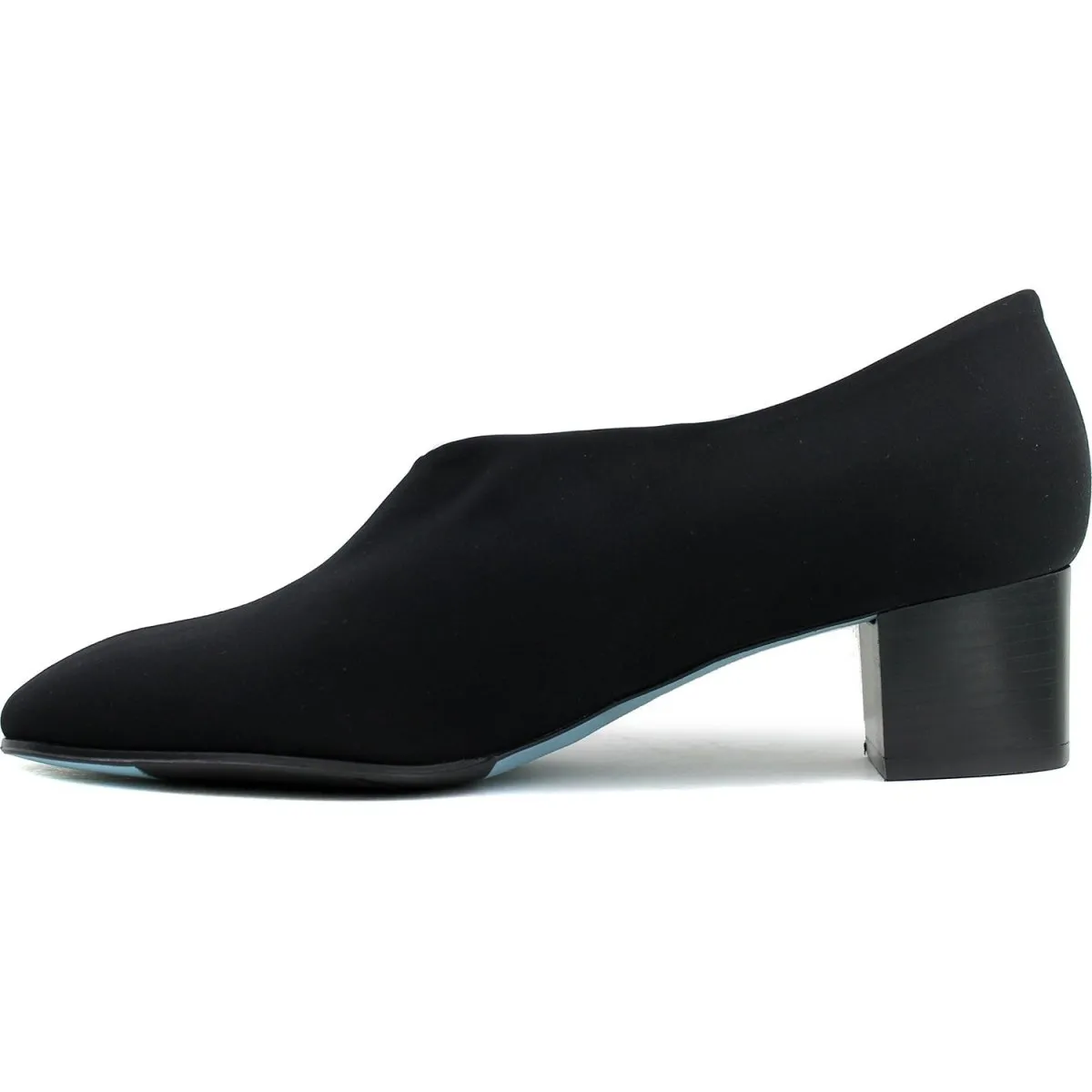 Metal Accents Gloss Touch Thierry Rabotin Women's Remo 8233FPC Black Microfiber