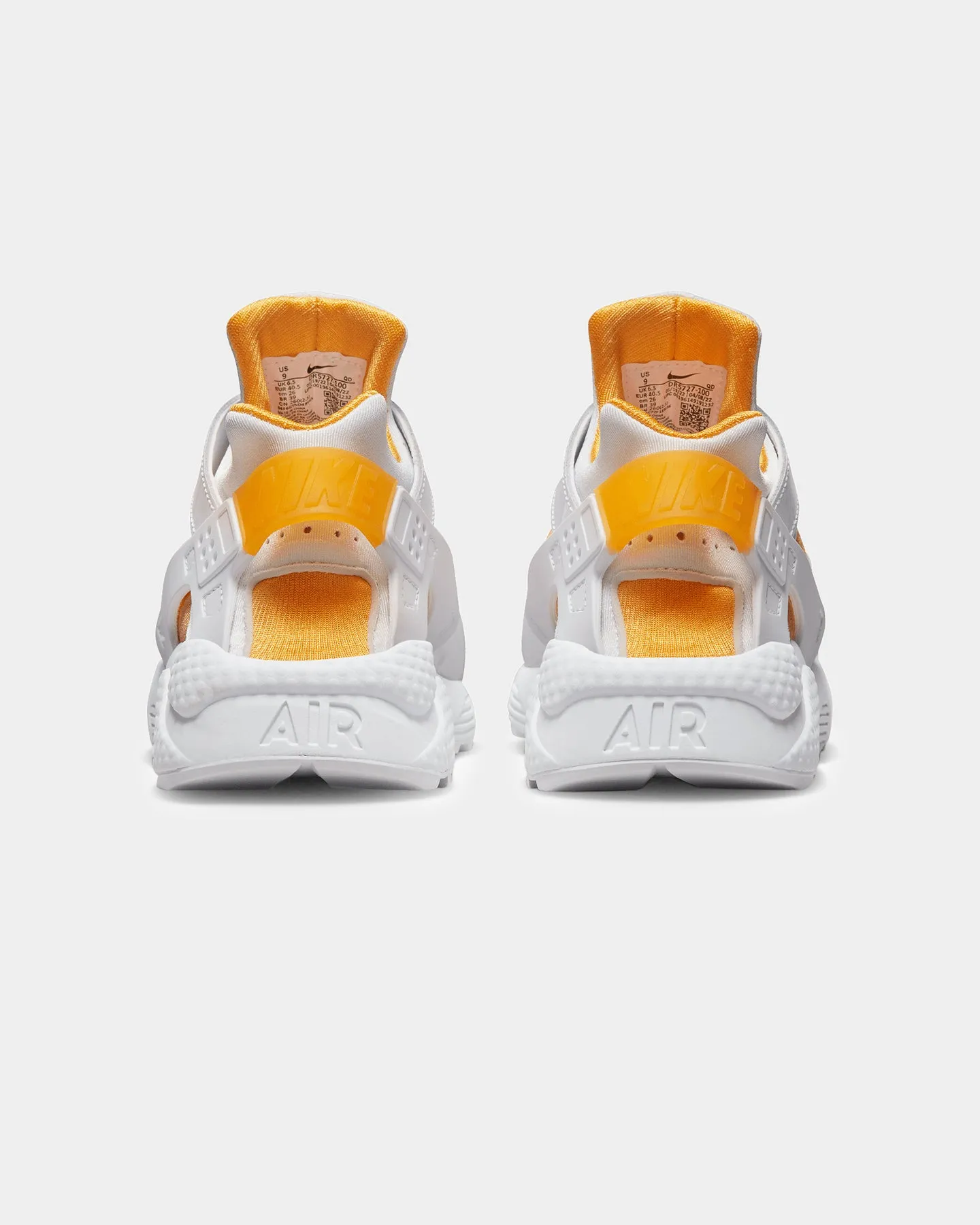 cute look Nike Women's Air Huarache  White/University Gold