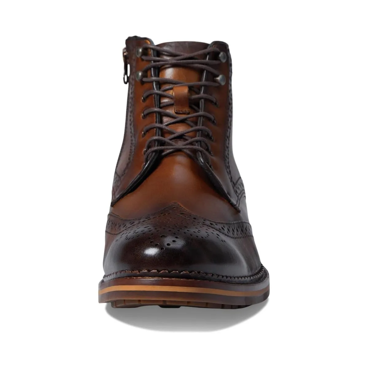 Johnston & Murphy Men's XC Flex Connelly Wingtip Boot Tan Non Stop