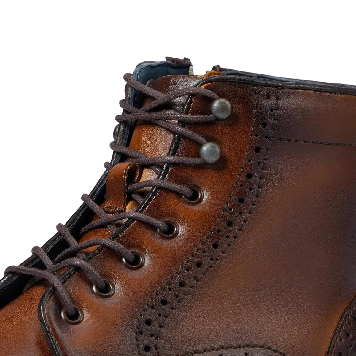 Johnston & Murphy Men's XC Flex Connelly Wingtip Boot Tan Arch Ease Easy Pair