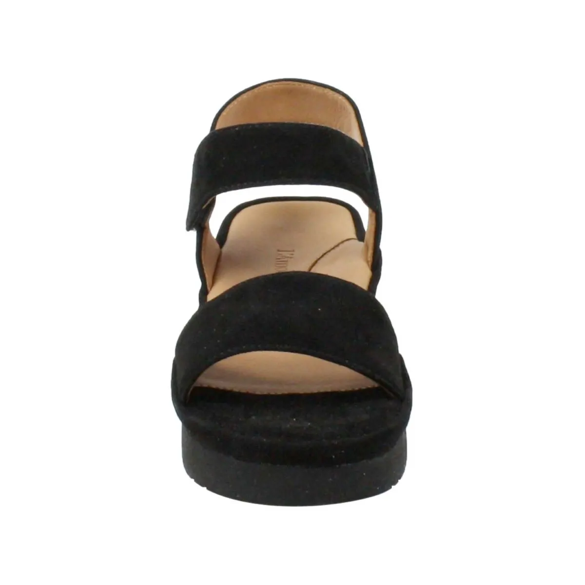 L'Amour Des Pieds Women's Abrilla Black Suede Mark Fit