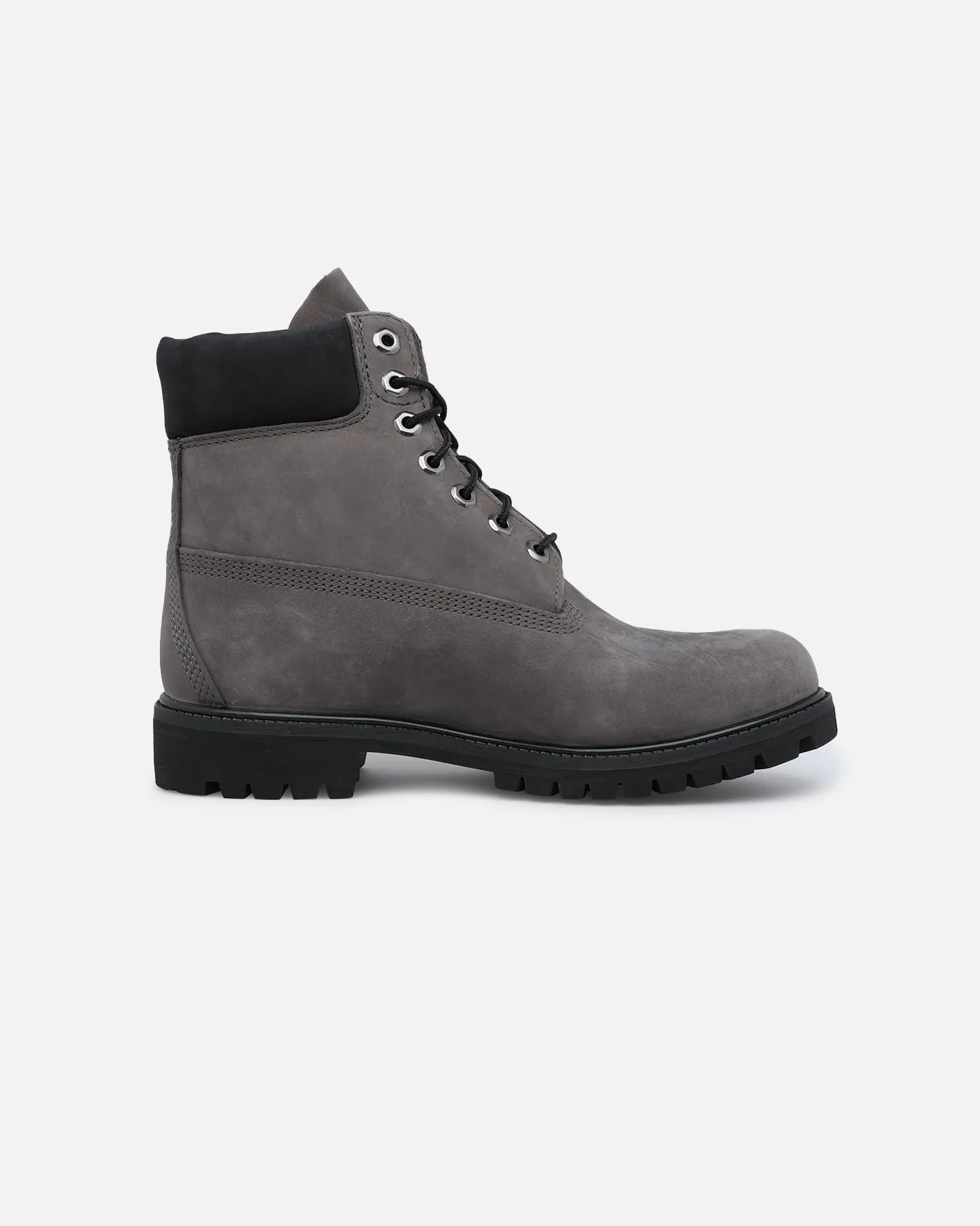 Timberland 6-Inch Premium Boot Medium Grey Nubuck Work Ready