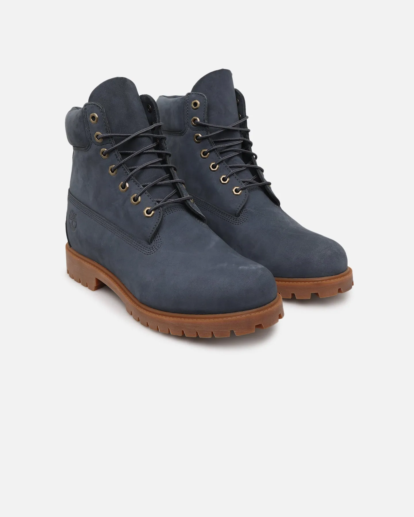 Block Walk Timberland 6 Inch Waterproof Premium Boot Dark Blue