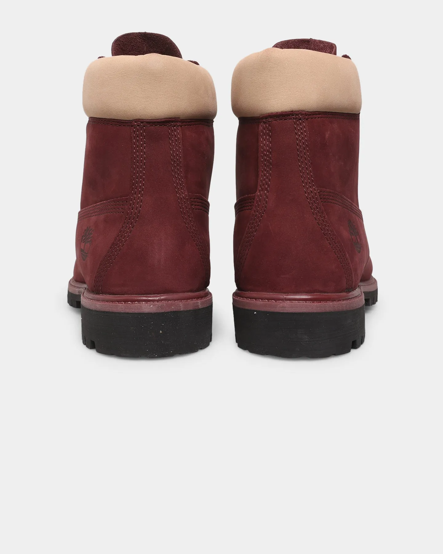 Timberland 6" Premium Boot Burgundy Nubuck City Run
