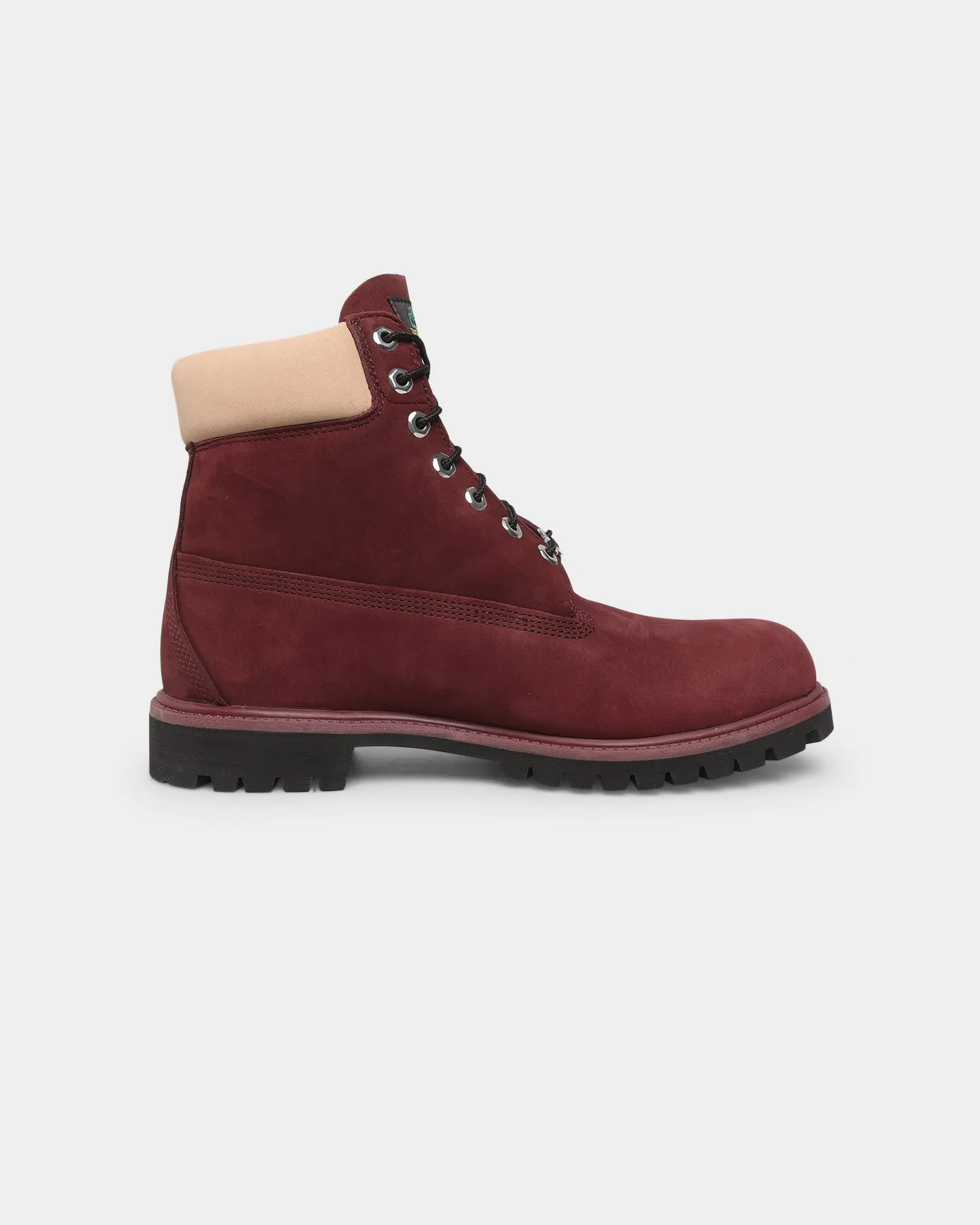 Skate Cool Timberland 6" Premium Boot Burgundy Nubuck