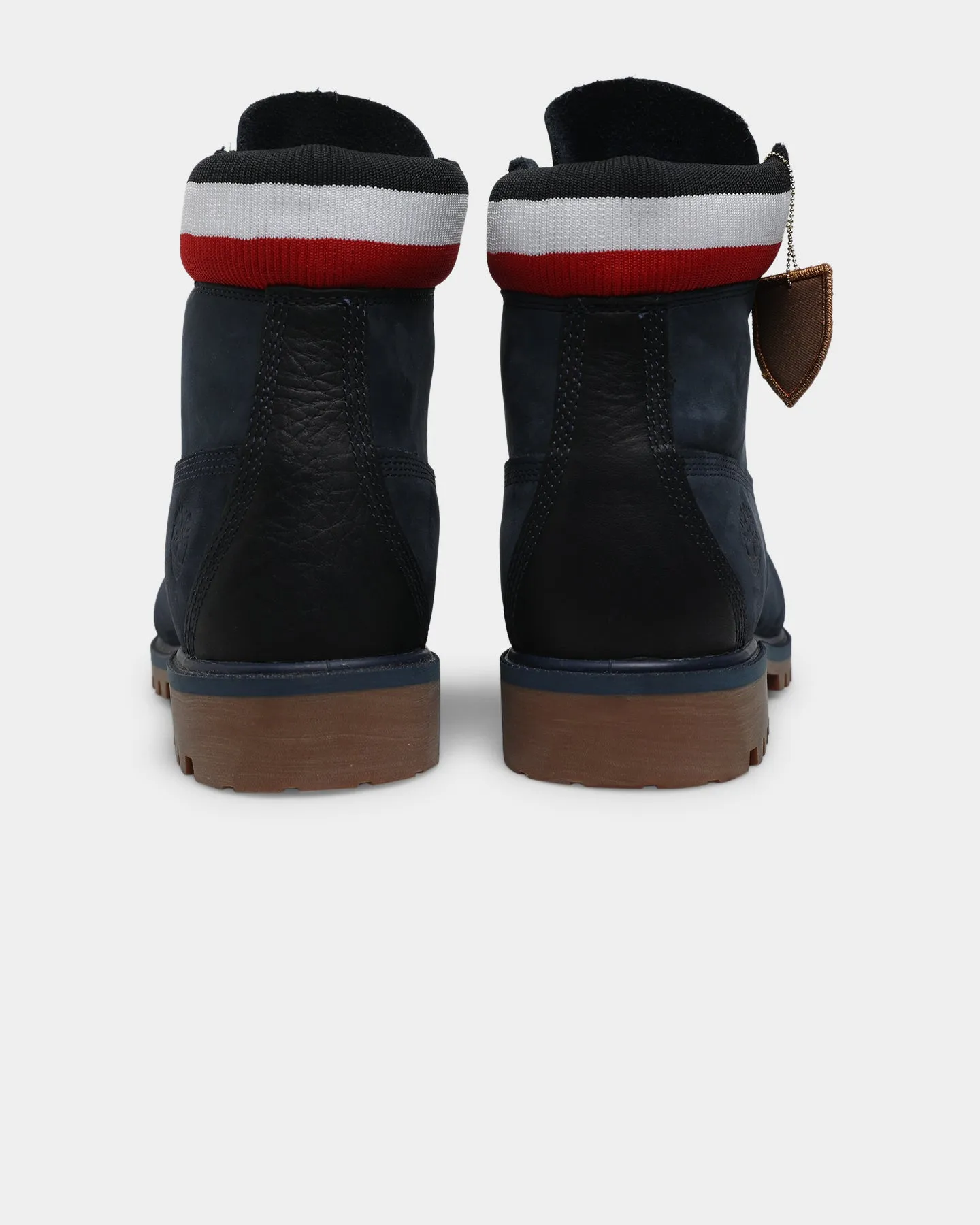 Daily Essential Busy Path Timberland 6" Premium Boot Navy/Red
