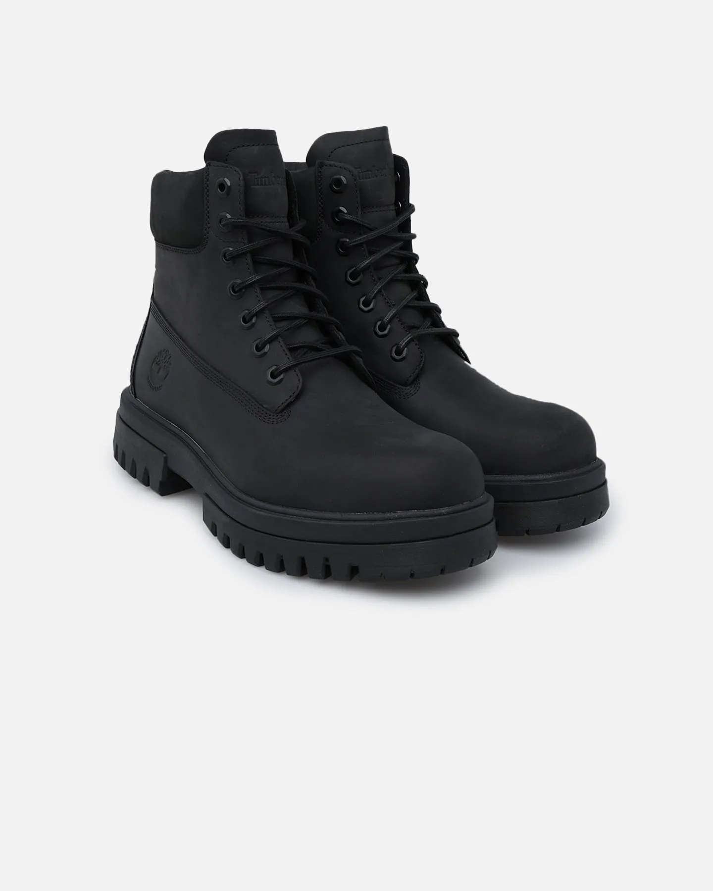 Grace Walk Leg Long Timberland Arbor Road Waterproof Boot Black Full-Grain