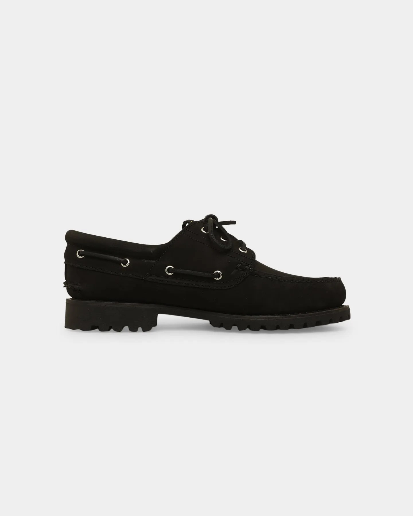 Timberland Authentics 3 Eye Classic Shoes Black Top Rated
