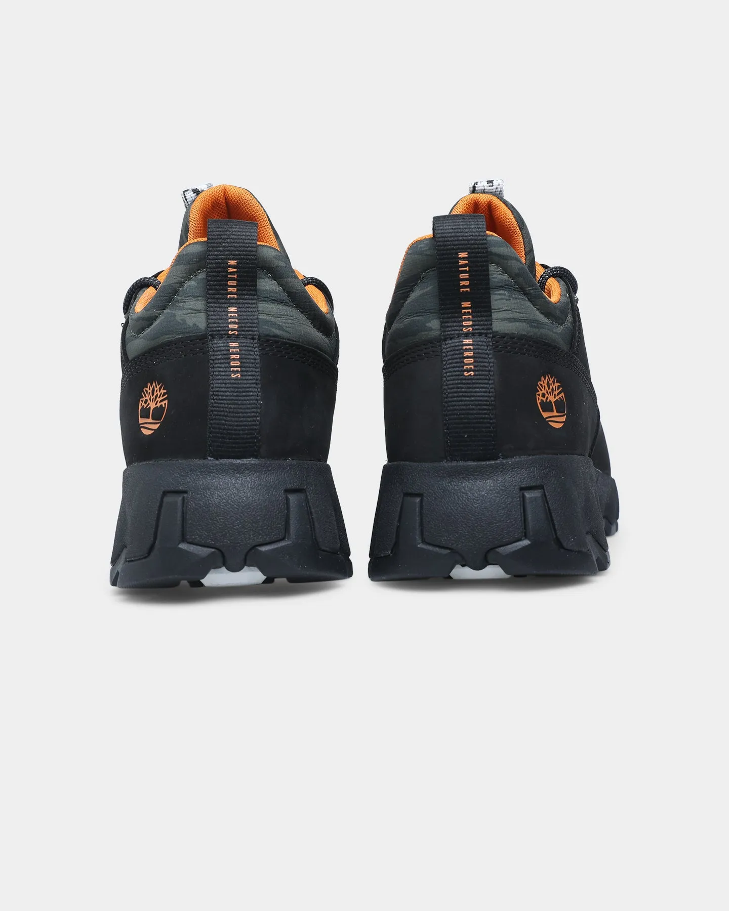 Timberland Greenstride Edge Low Black Nubuck Strong Grip Bold Tone