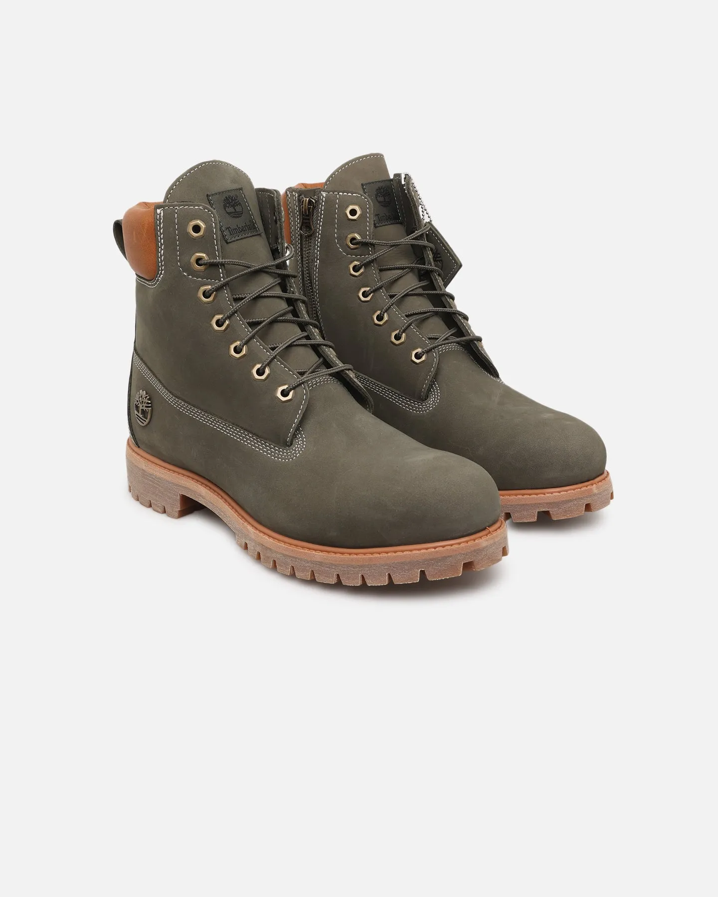 Fast Run Timberland Timberland X Culture Kings 6" Premium Boot "Beef & Broccoli" Green/Brown