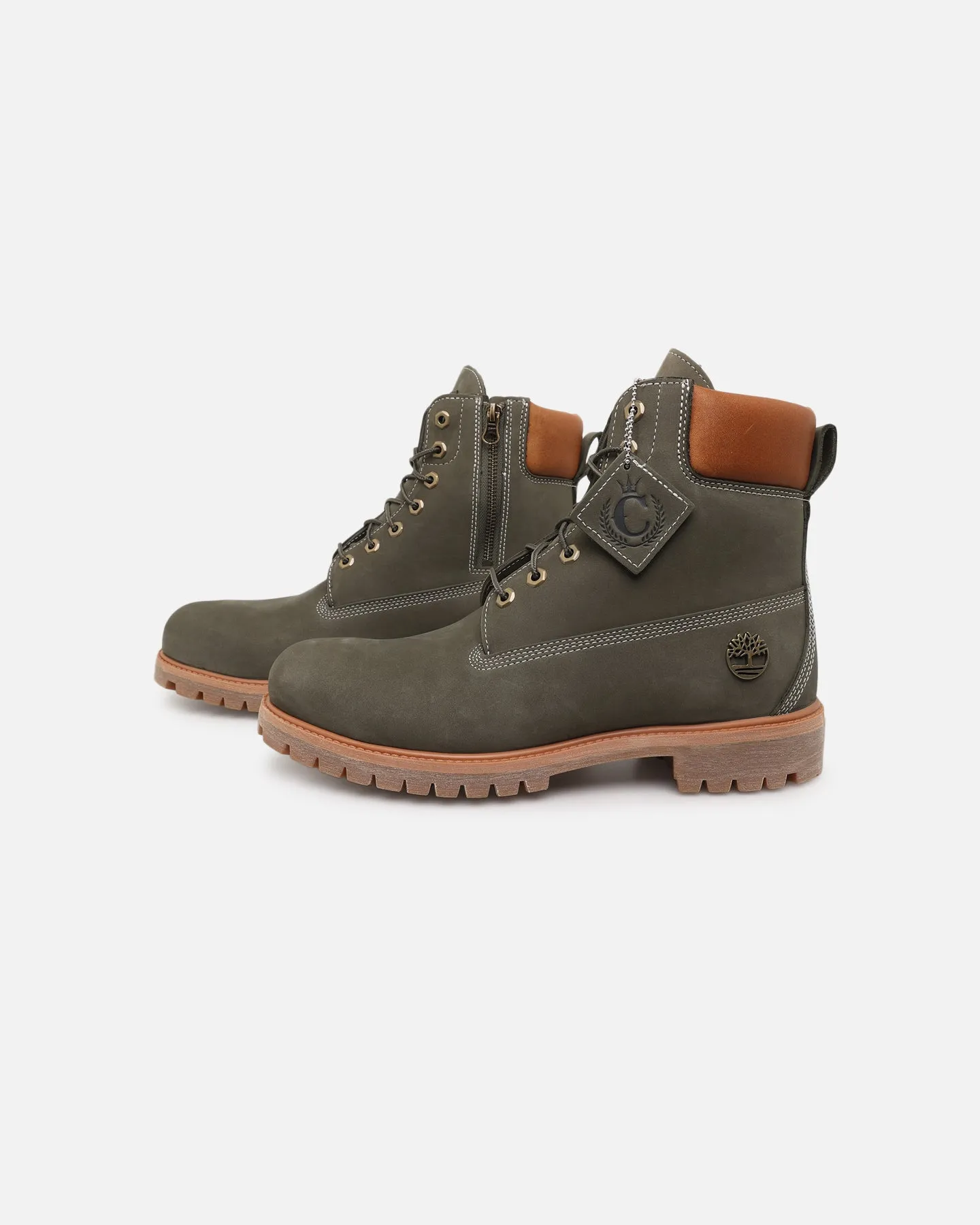 Timberland Timberland X Culture Kings 6" Premium Boot "Beef & Broccoli" Green/Brown Hero Walk Kind Glow