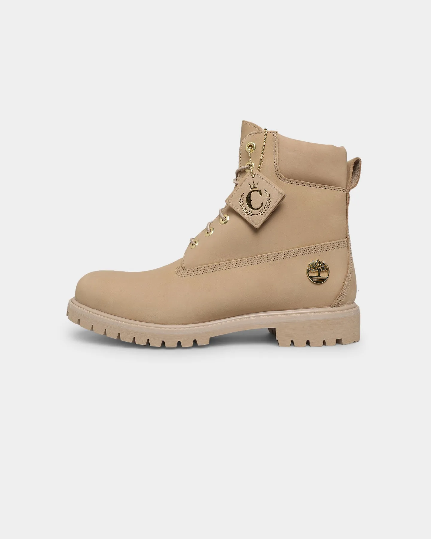 Timberland X Culture Kings 6" Premium Boot World Exclusive Collaboration Hummus/Gold Air Boost Walking