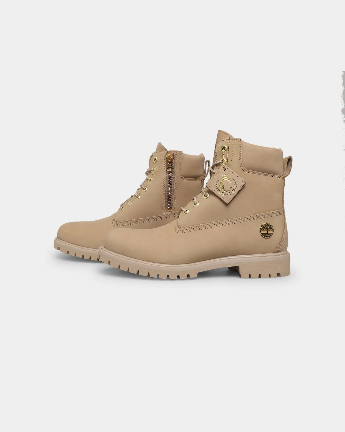 Timberland X Culture Kings 6" Premium Boot World Exclusive Collaboration Hummus/Gold Pastel tone Peak Mode