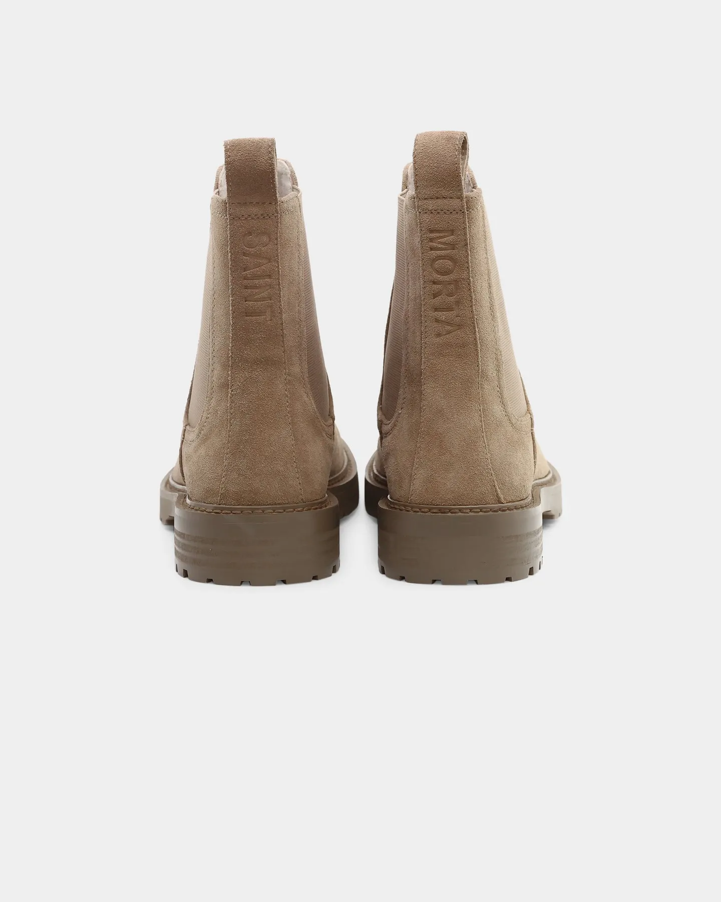 Saint Morta Chunky Chelsea Boot Mocha Viral Pop Comfortable Wear