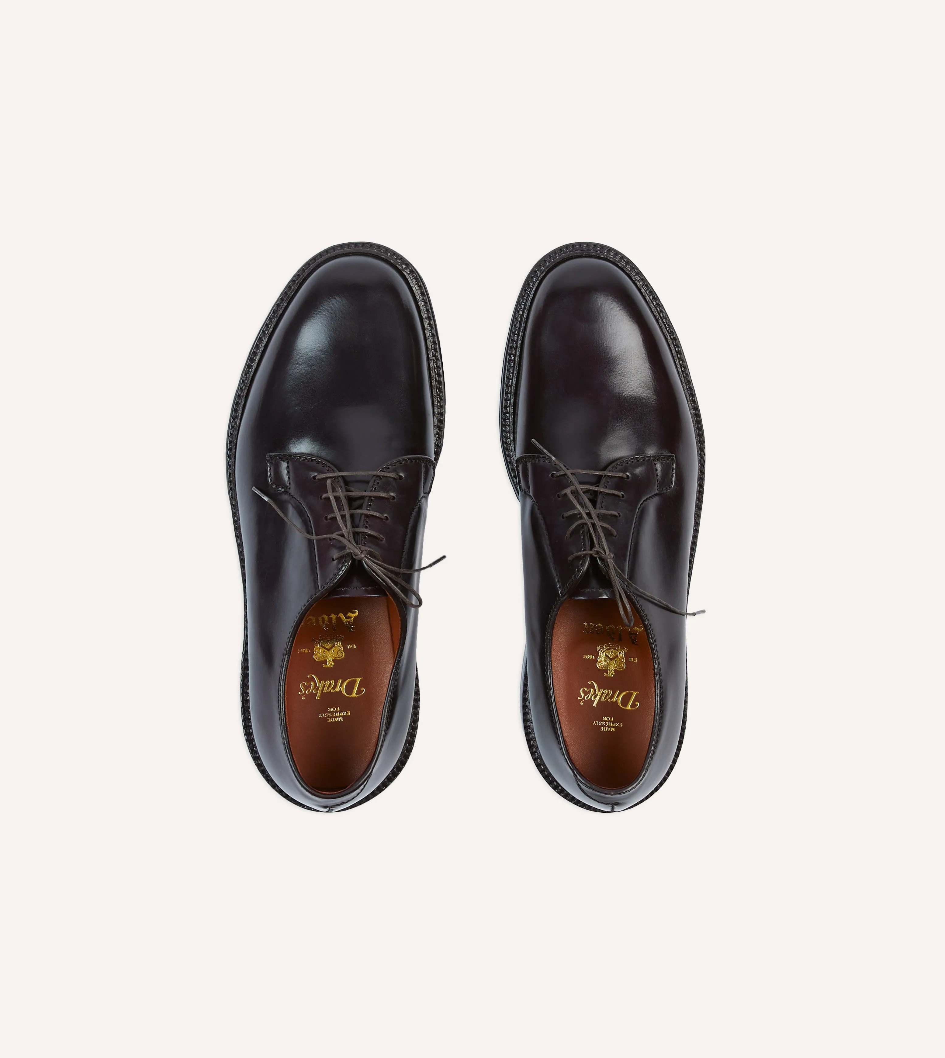 Union Pair Runway Style Alden Colour 8 Cordovan Plain Toe Blucher