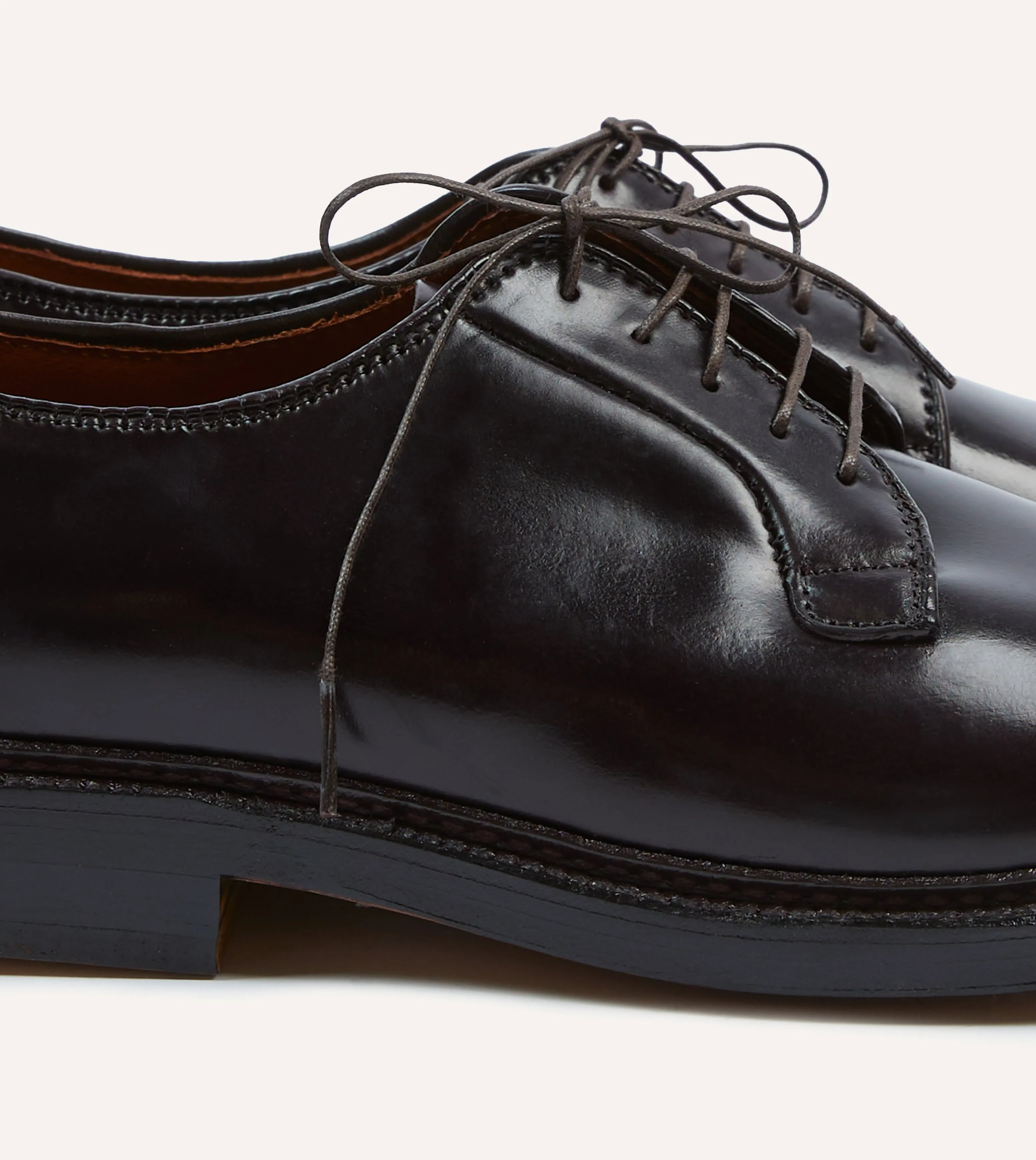 Alden Colour 8 Cordovan Plain Toe Blucher Spring step Versatile use