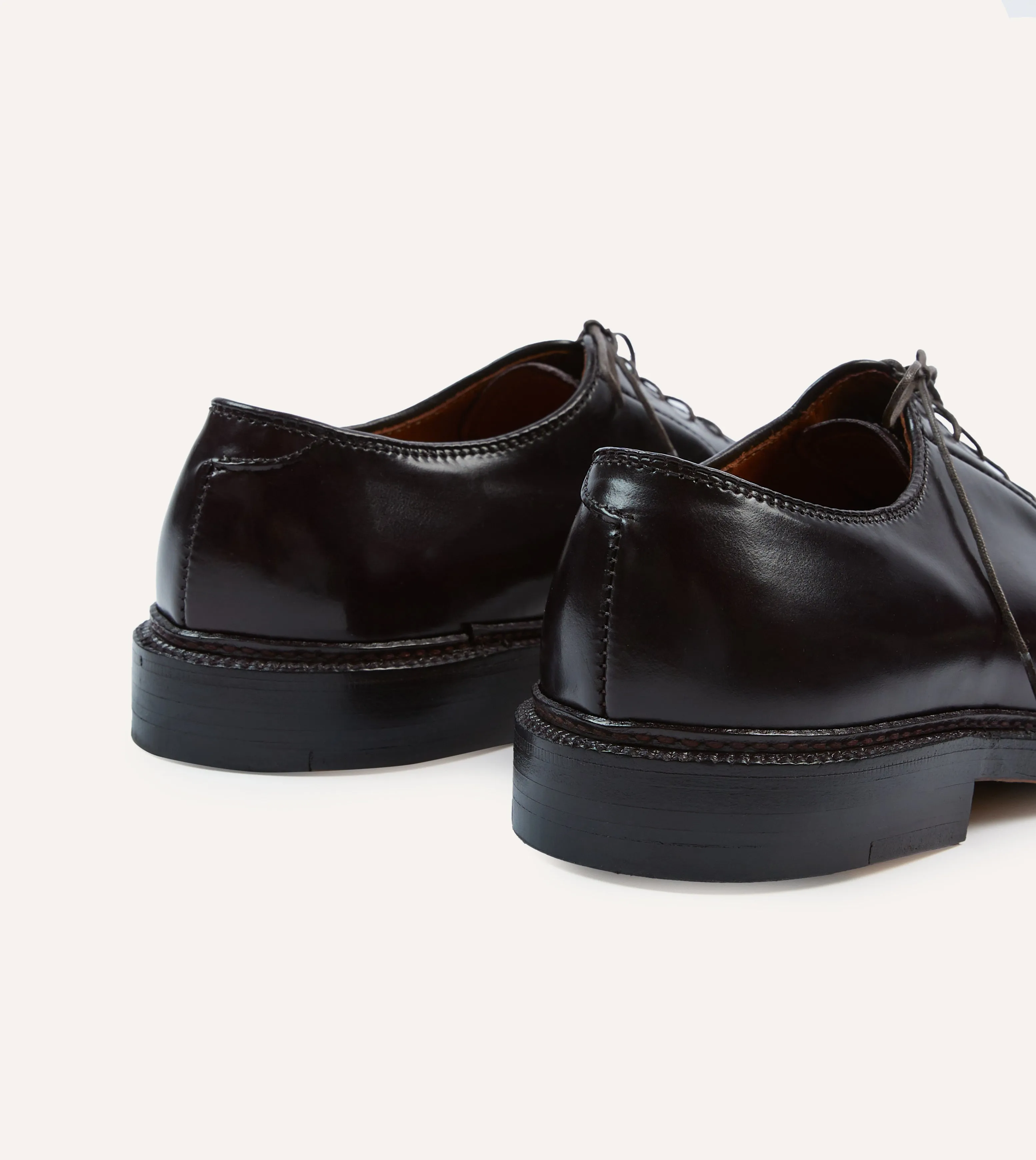 Sleek Look Alden Colour 8 Cordovan Plain Toe Blucher