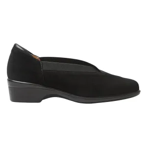 Mesh Knit PieSanto Women's 245015 Black Suede