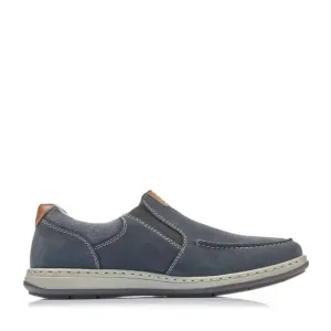 Rieker Slip-on Leather Shoe - 17360-15 Supportive arch