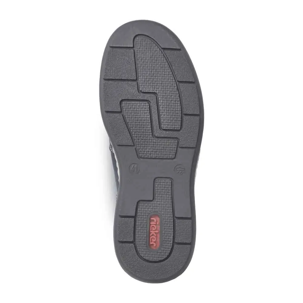 Rieker Slip-on Leather Shoe - 17360-15 Seamless lining All-day Grip