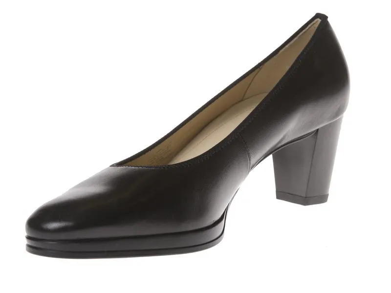 Sturdy Fit Ara Women's Ophelia Black Leather