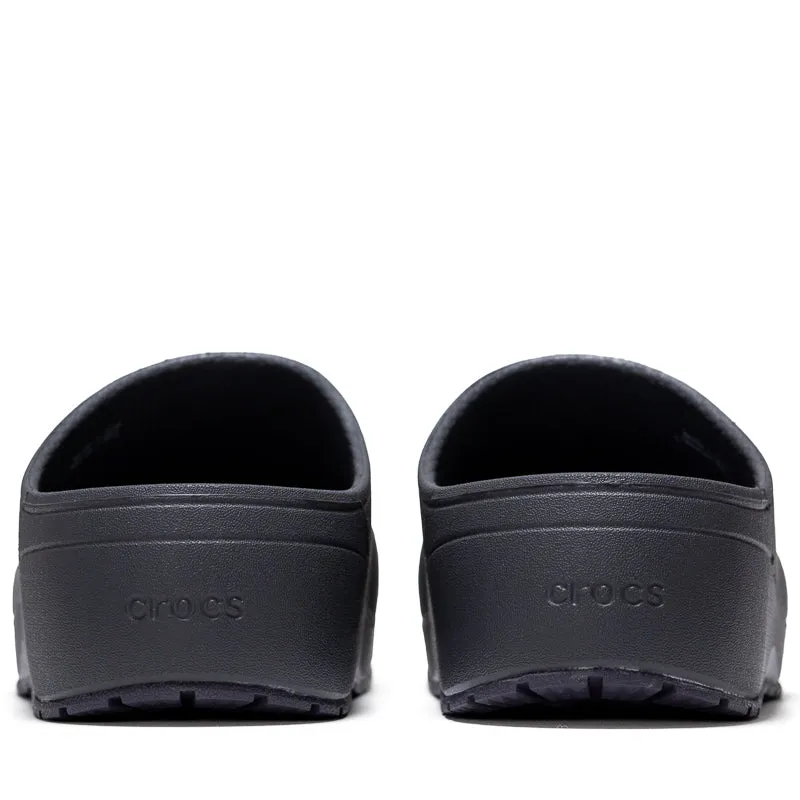 Comfortable outdoor wear Zero Weight Crocs Classic Quiet Clog - Black Sand
