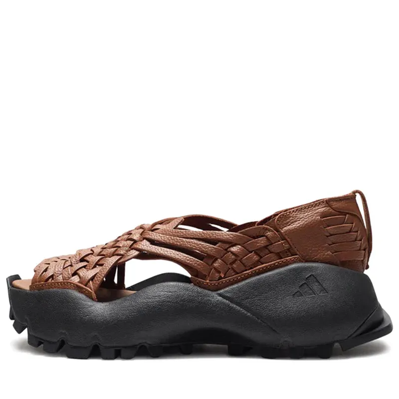 Soft Flexible Outdoor Shoes Willy Chavarria x Adidas Oaxaca Slip On - Wild Brown/Core Black