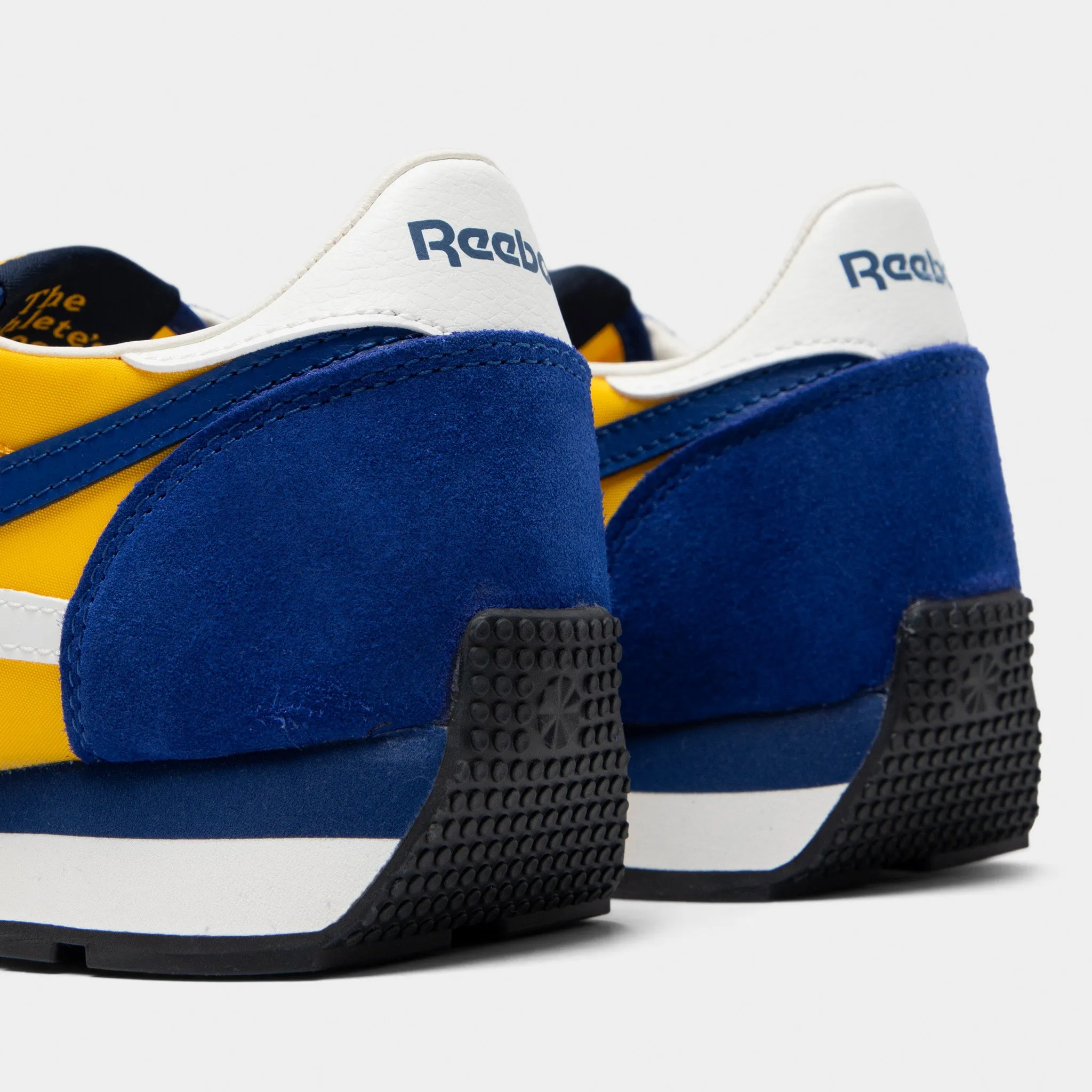Reebok Aztec OG Cobalt / Always Yellow - Chalk Fast Track Trail Strong