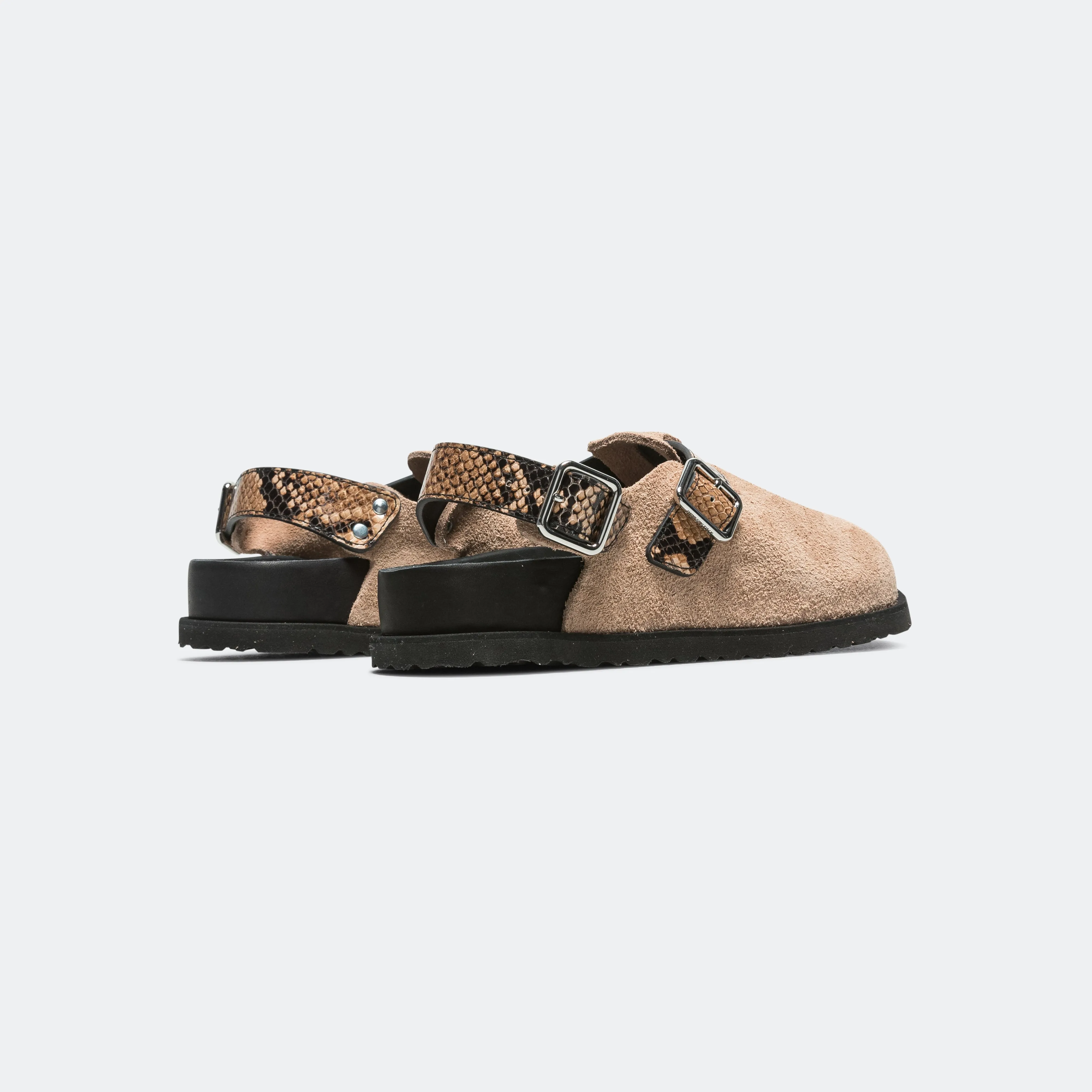 Tokio Cazador Narrow - Brown Snake Leather Urban Edge Breathable straps
