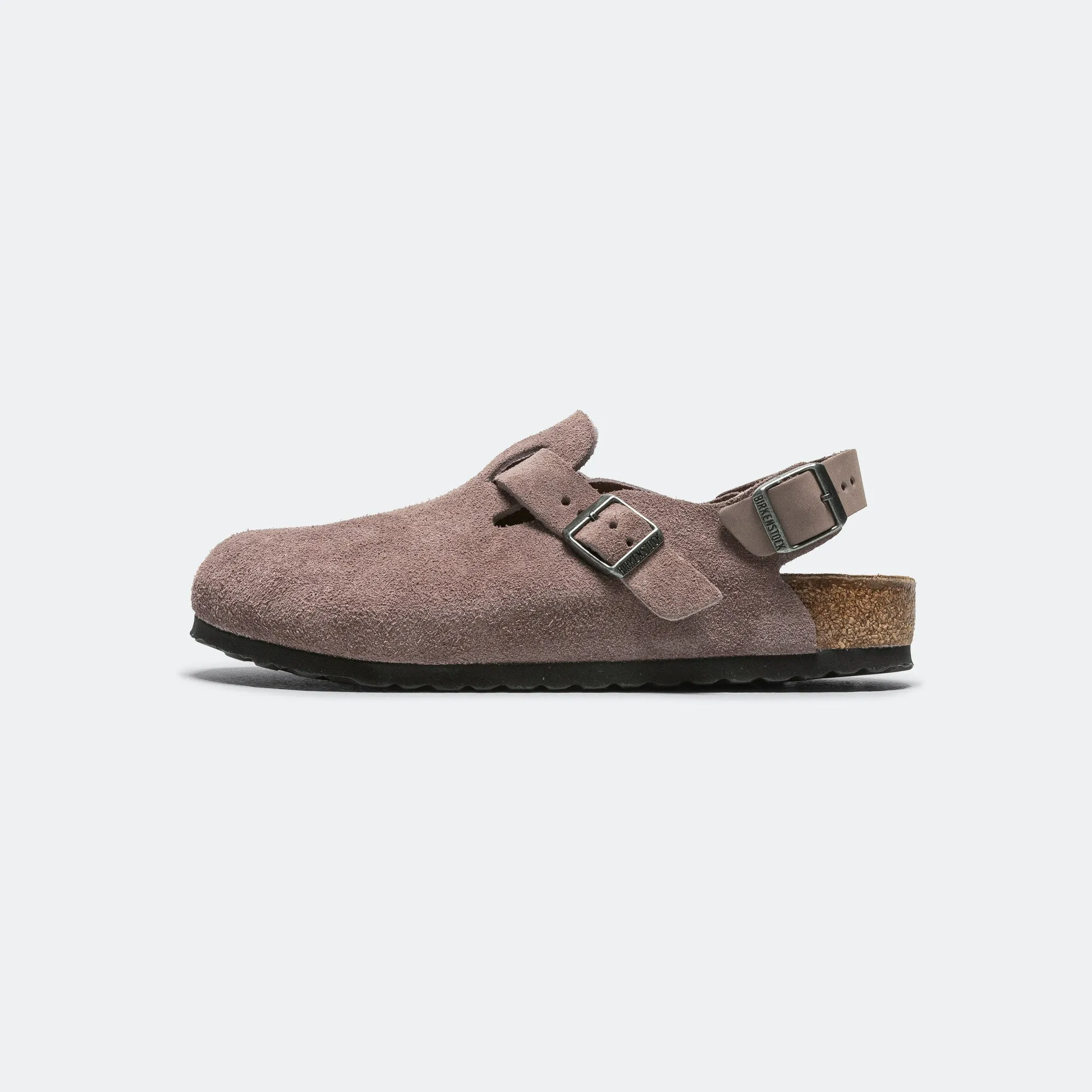 Grab And Go Beach Sandals Tokio - Faded Purple Suede Leather