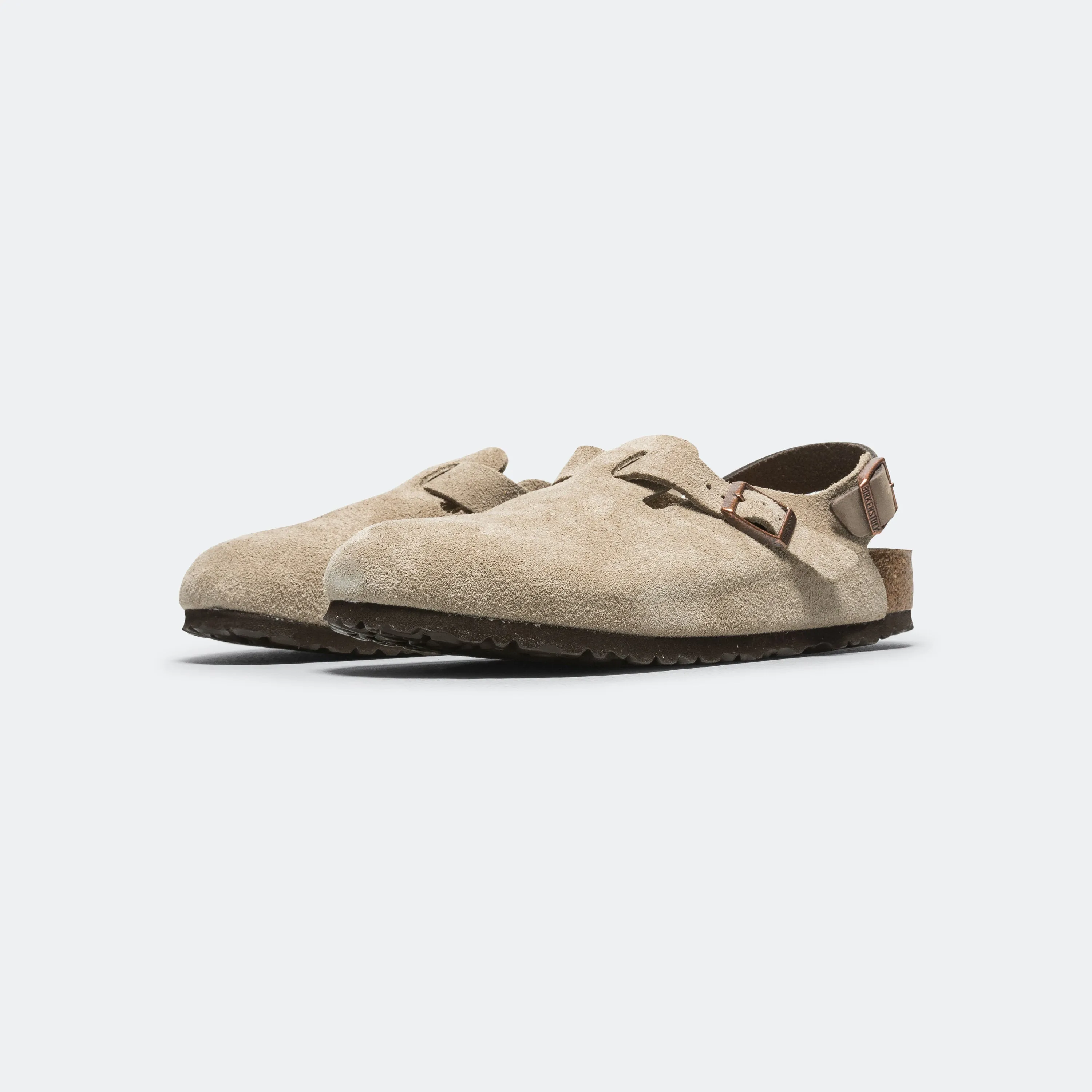 Functional Fit Tokio - Taupe Suede Leather