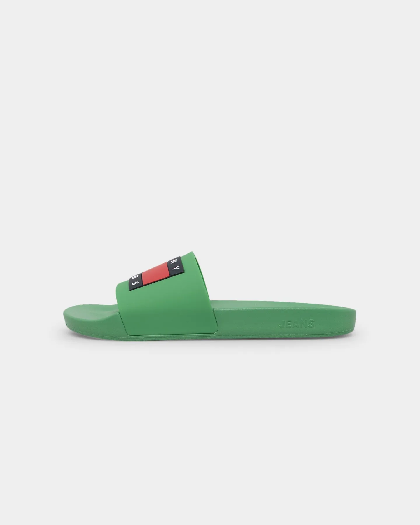 Ergonomic Design Tommy Jeans Essential Pool Slide Coastal Green