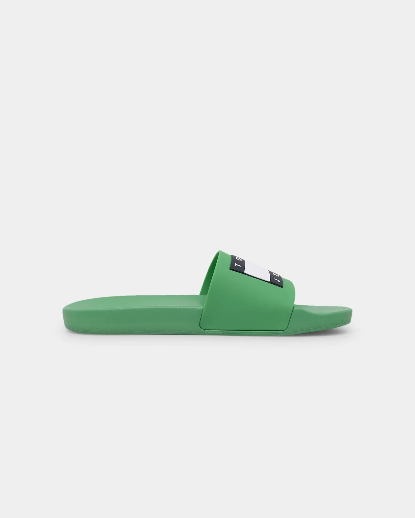 Tommy Jeans Essential Pool Slide Coastal Green Desert Path Play Mode