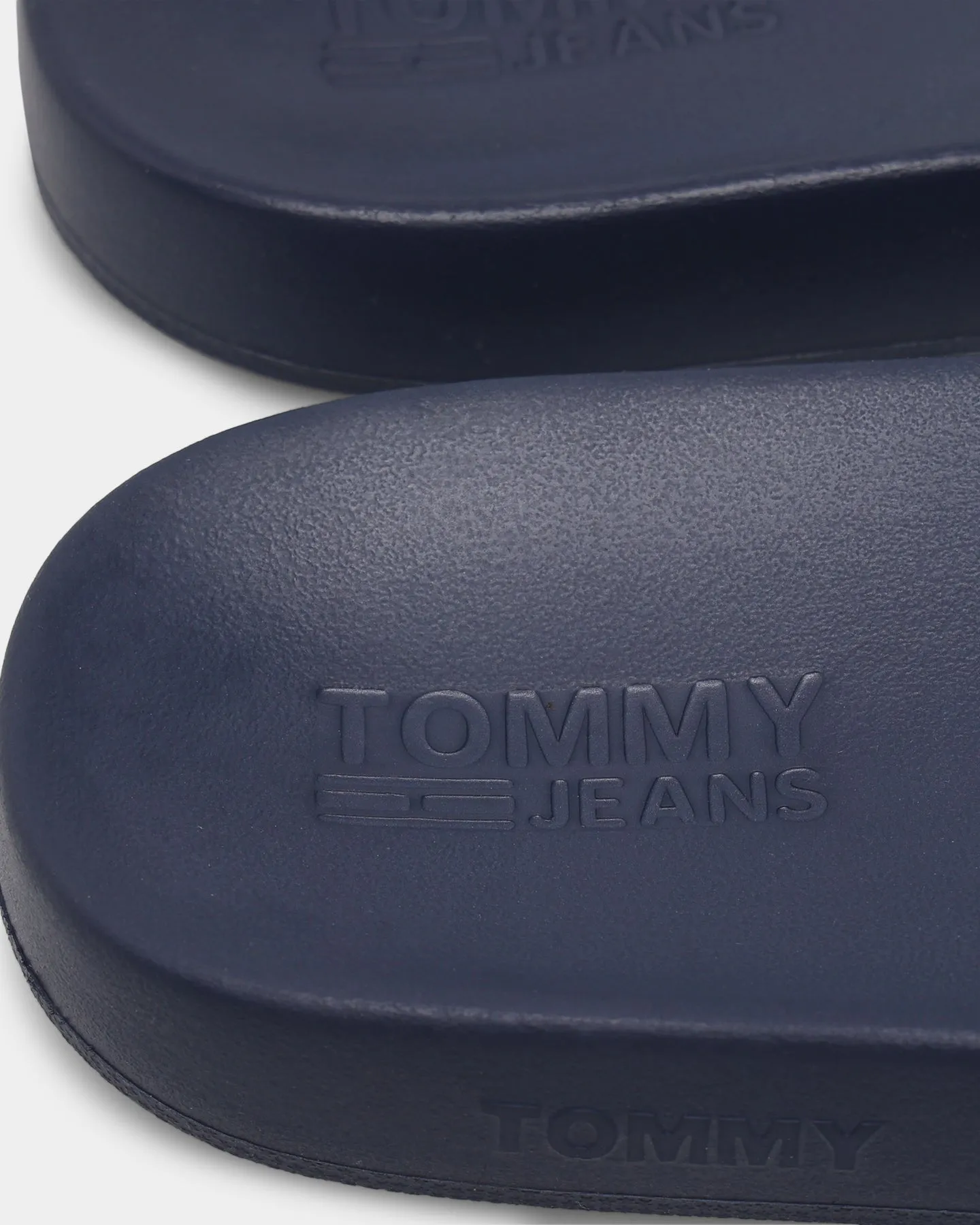 Tommy Jeans Flag Pool Slides Twilight Navy Impact Resistance