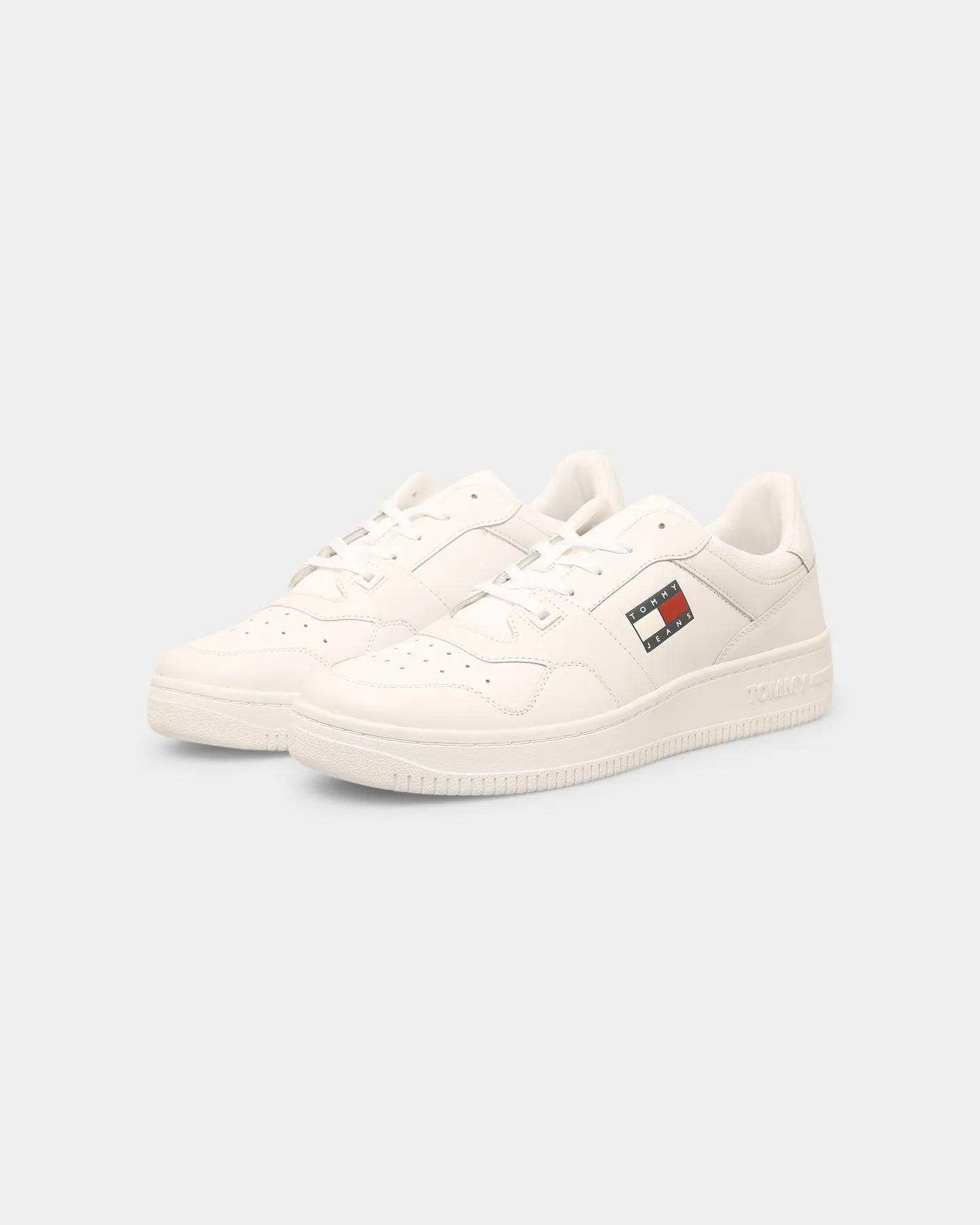 Silver Shine Sun Glow Tommy Jeans Retro Basket White