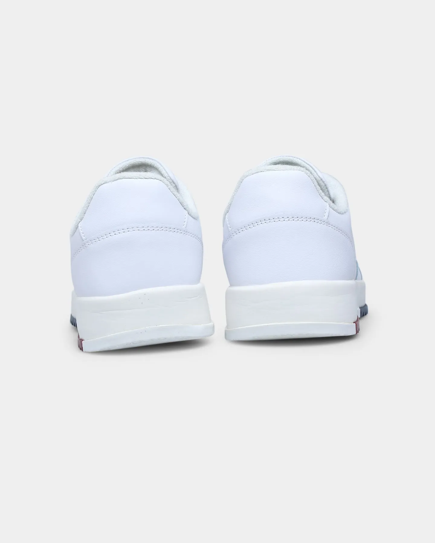 Play Hard Tommy Jeans TJ Basket Leather Trainers White