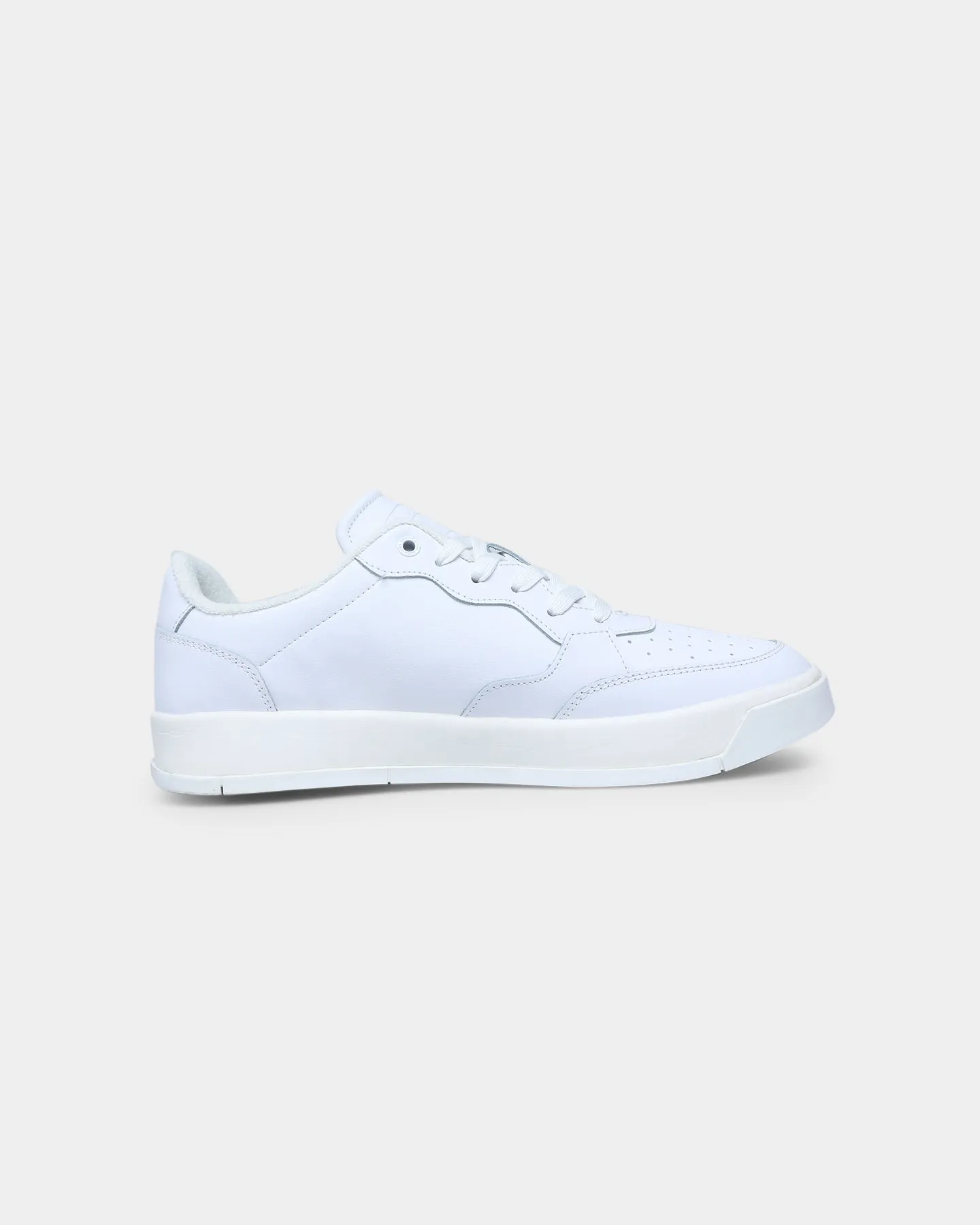 Tommy Jeans TJ Basket Leather Trainers White Training Mode Style Goal