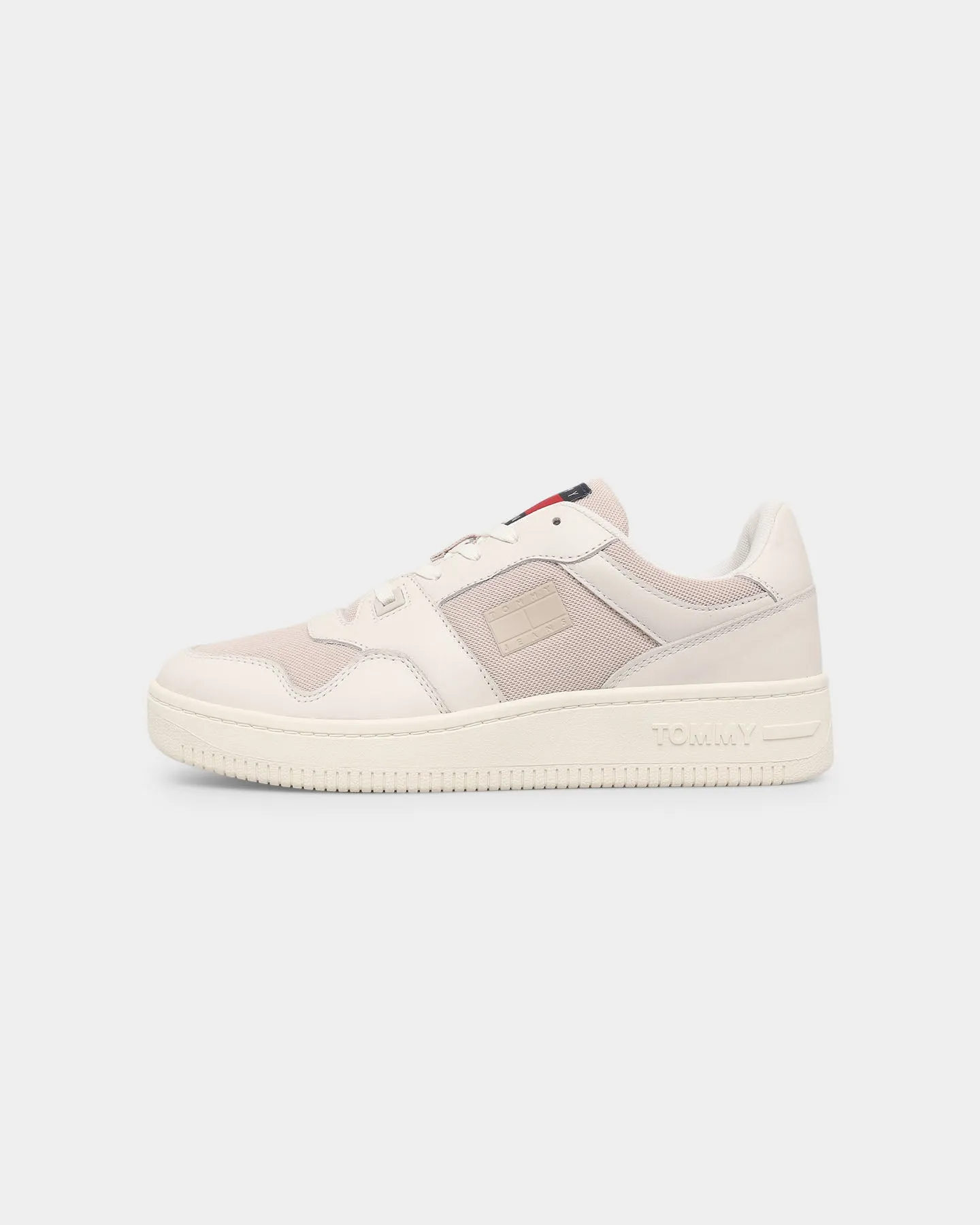 Tommy Jeans TJ Mix Basket Shoes Ivory Lift Up ergonomic