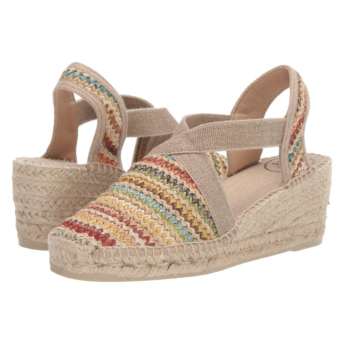 Sleek Profile Matte Trim Toni Pons Women's Terra-MA Multi Linen