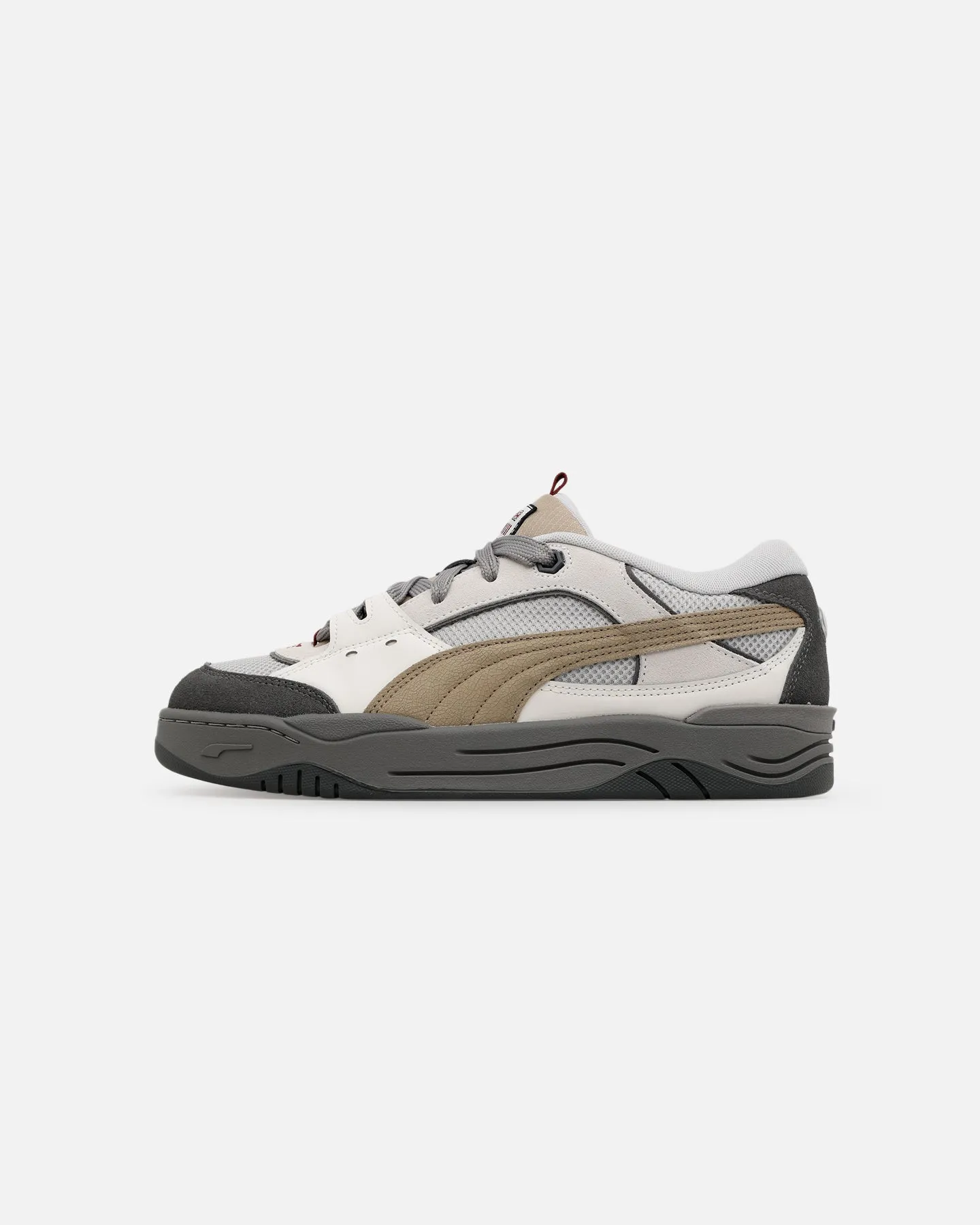Puma 180 Sk8er Grey Beach Fun Slip On Style
