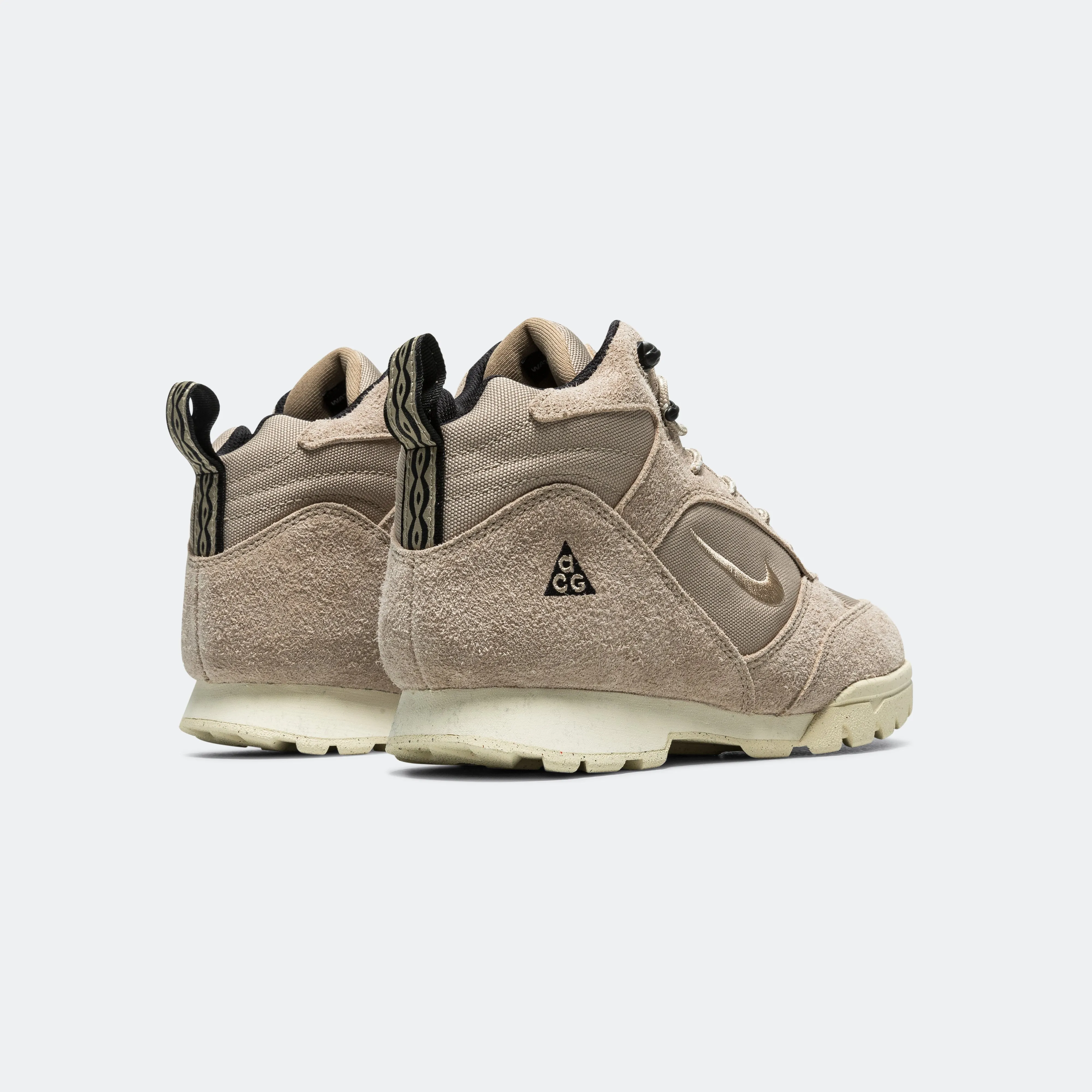 Torre Mid Waterproof - Khaki/Coconut Milk-Black Elastic Gusseted Tongue Foot Arch Support