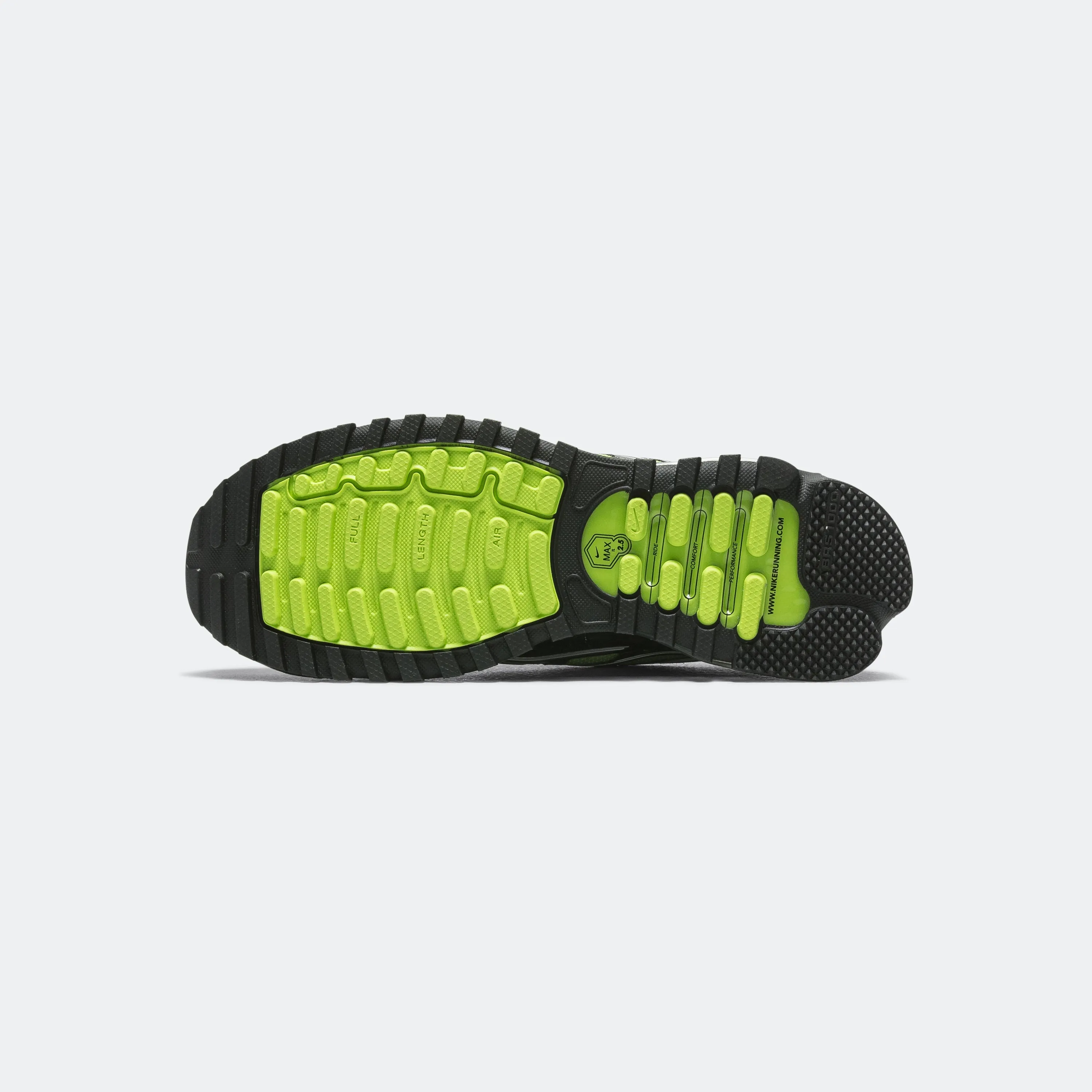 Air Max TL 2.5 - Black/Citron Breathable Inner Lining Flexible TPU Shank