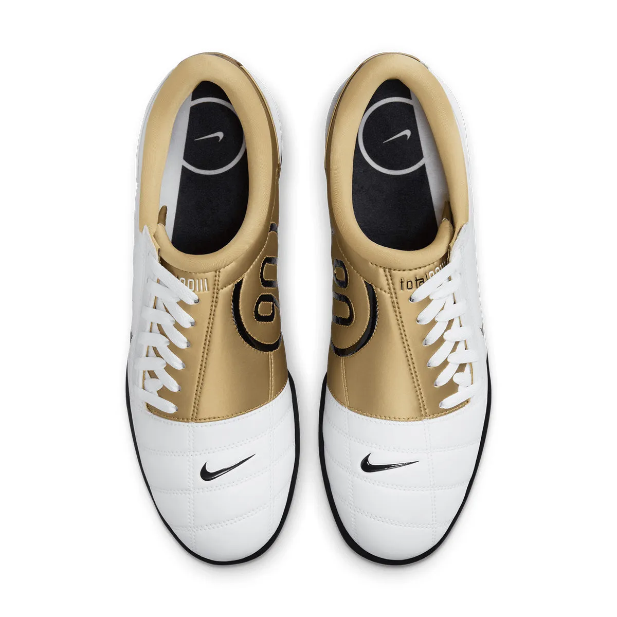 Total 90 III 'White Metallic Gold' Beach Footwear Street traction