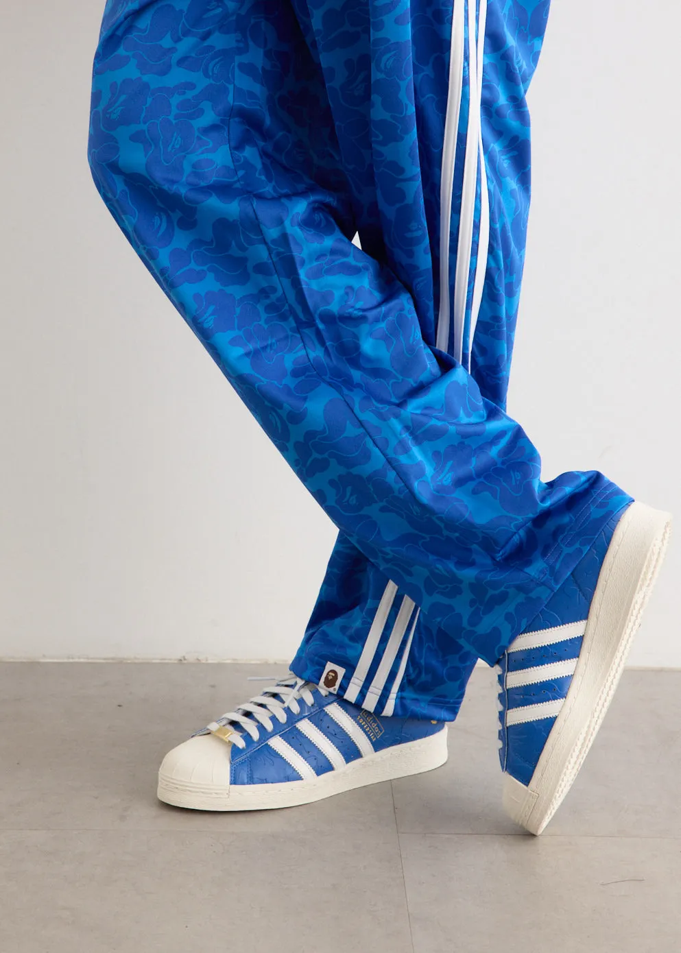 fluorescent daily commuters' sneakers x BAPE Superstar Sneakers