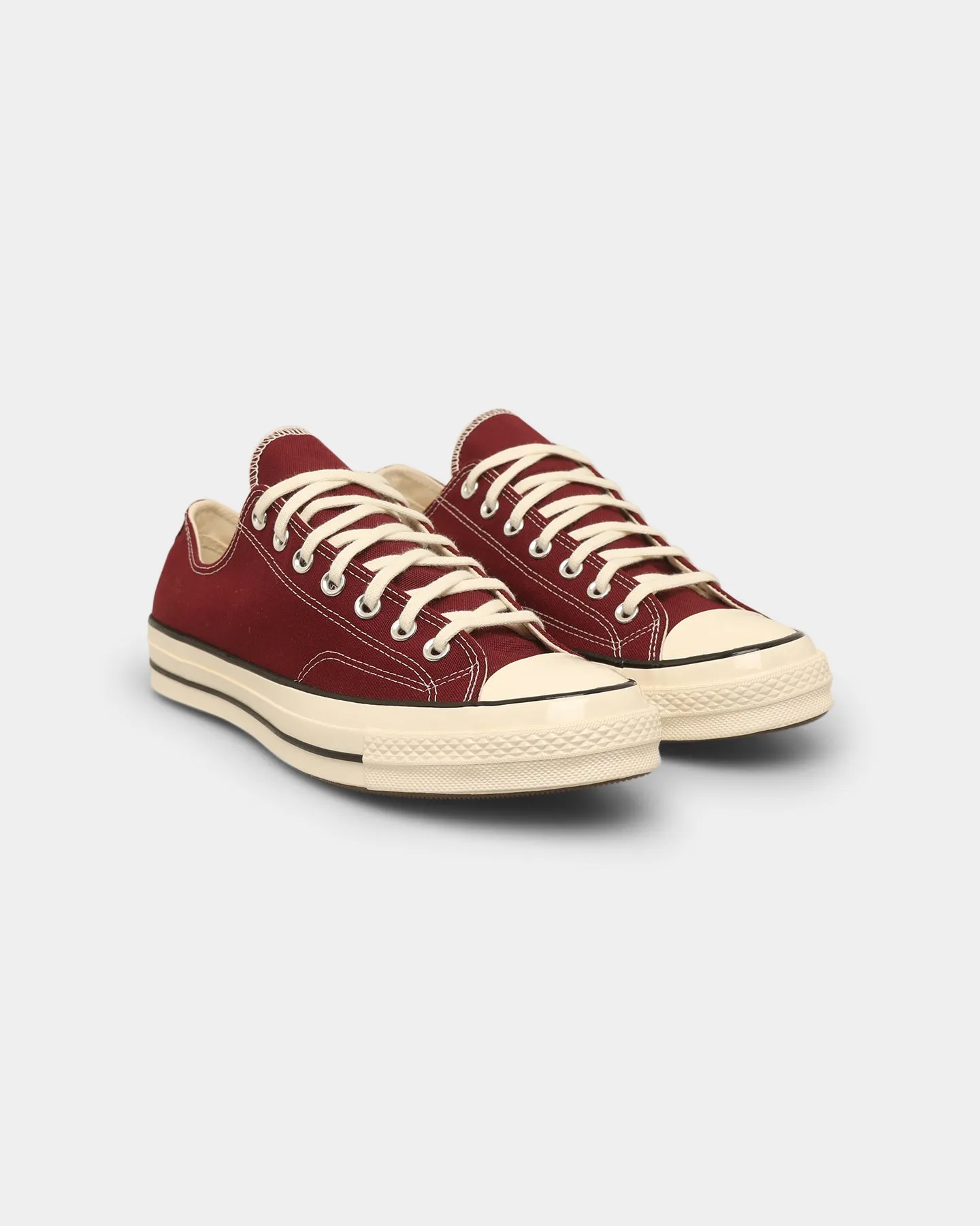 Flexible Converse Chuck 70 Low Vintage Canvas Dark Beetroot/Egret/Black