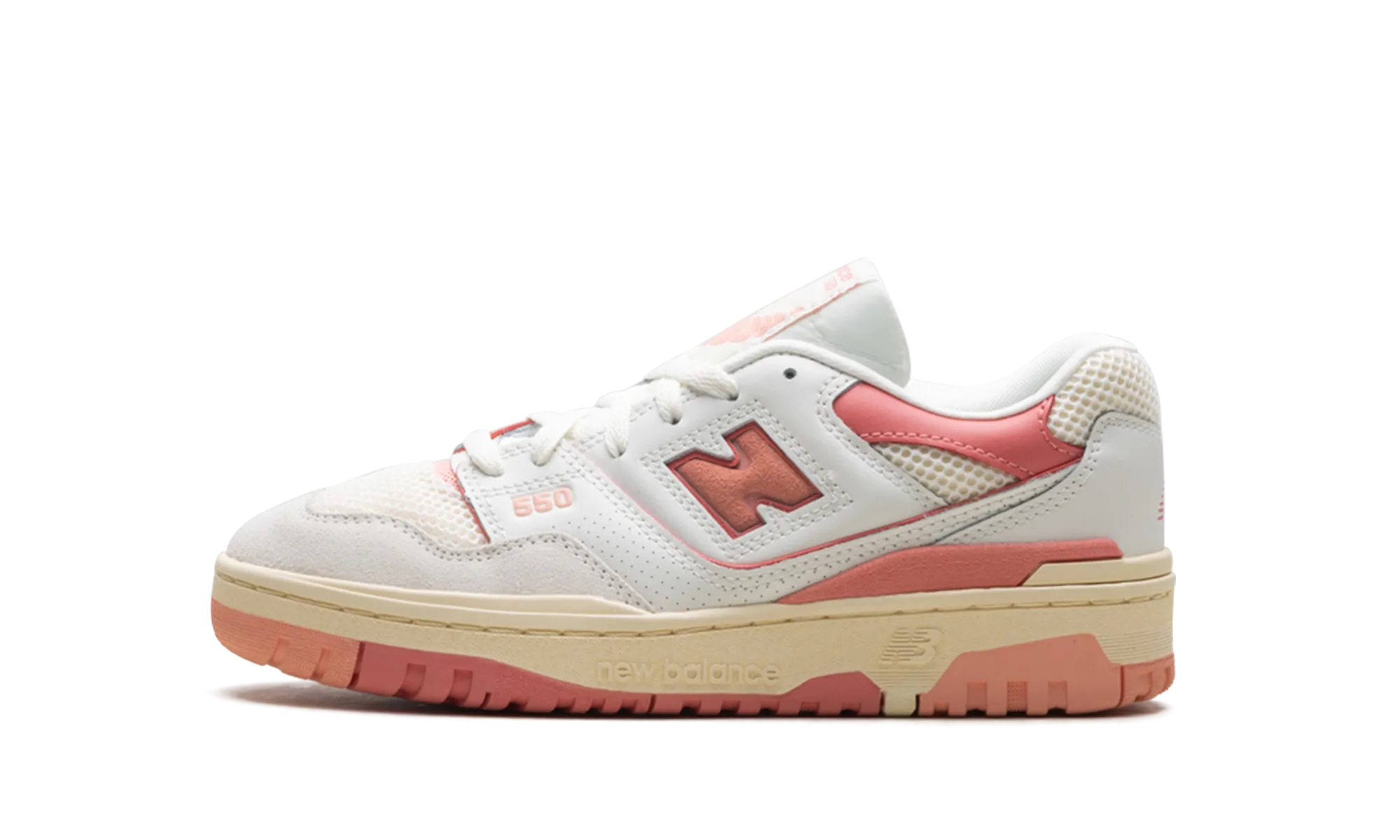 spring running footwear composite - sole shoes 550 GS "Desert Pink Sea Salt"
