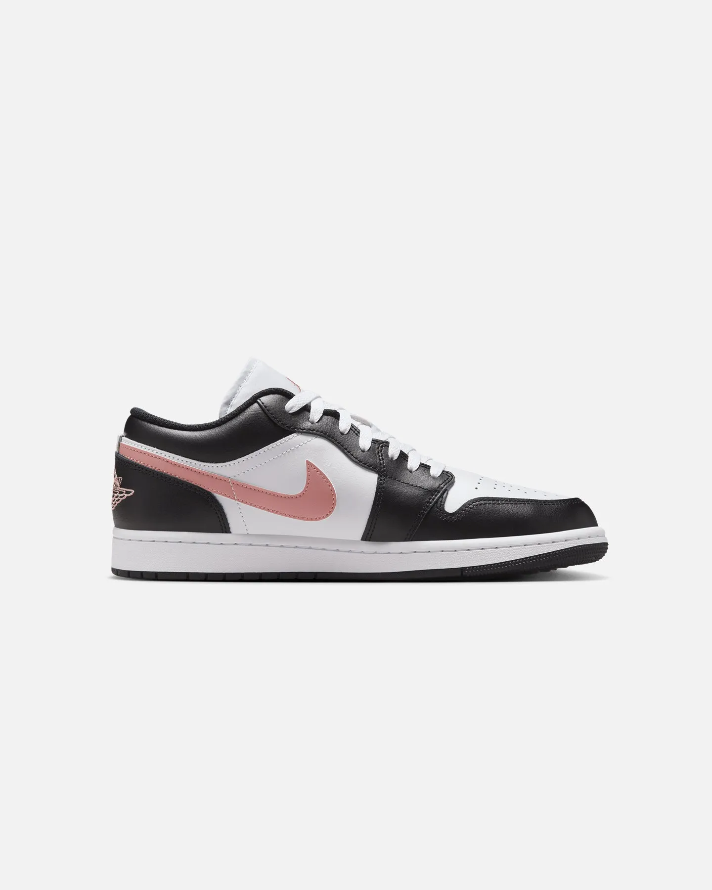 Step Free Jordan Air Jordan 1 Low "Black Rust" White/Pink
