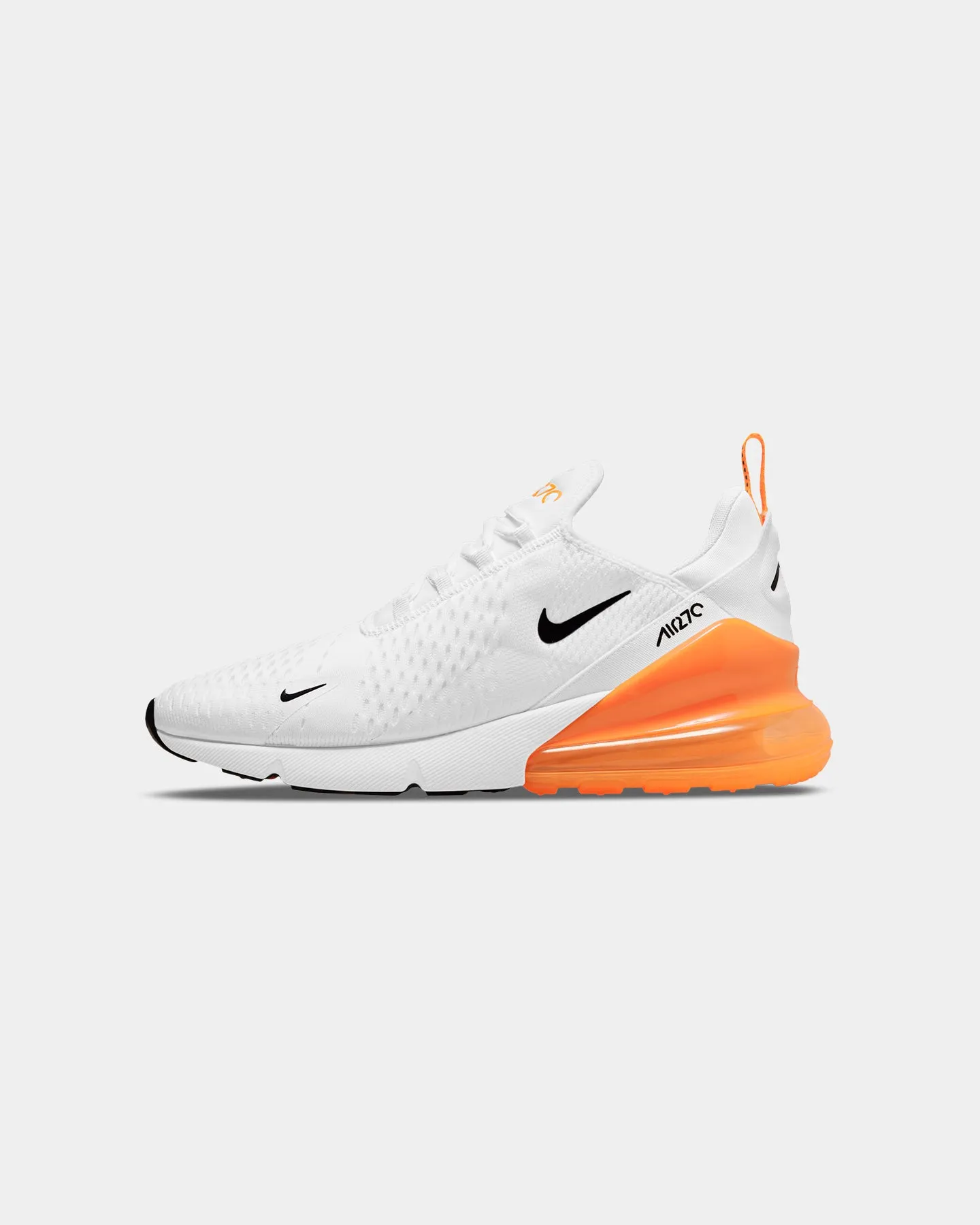 Low Profile Modern Edge Nike Air Max 270 Essentials White/Black/Orange