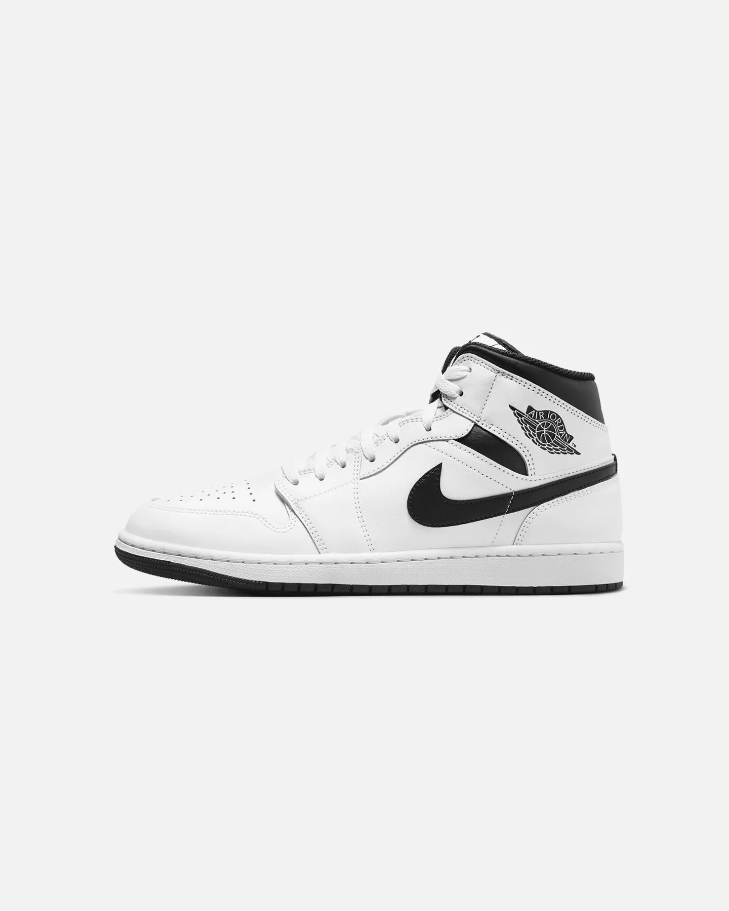 Jordan Air Jordan 1 Mid White/Black Sport Active