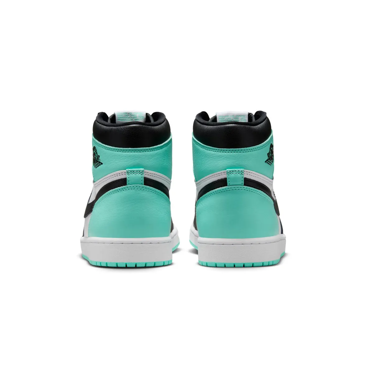 Air Jordan 1 Retro High OG 'Green Glow' Block Walk